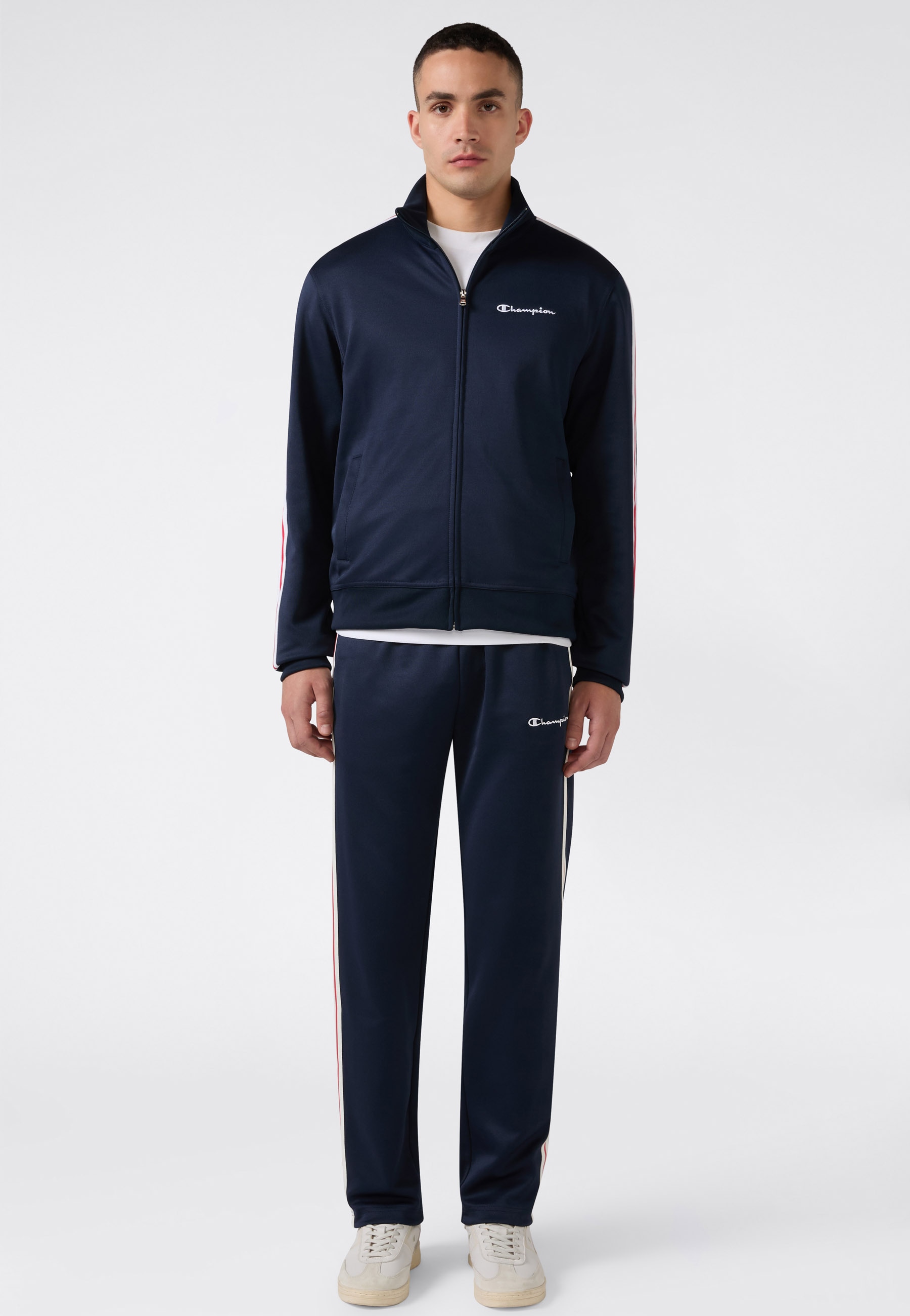 Champion Jogginghose »SPORTWEAR TRACK PANTS Slim Fit«  mit Slim Fit, aus Polyester und Baumwolle