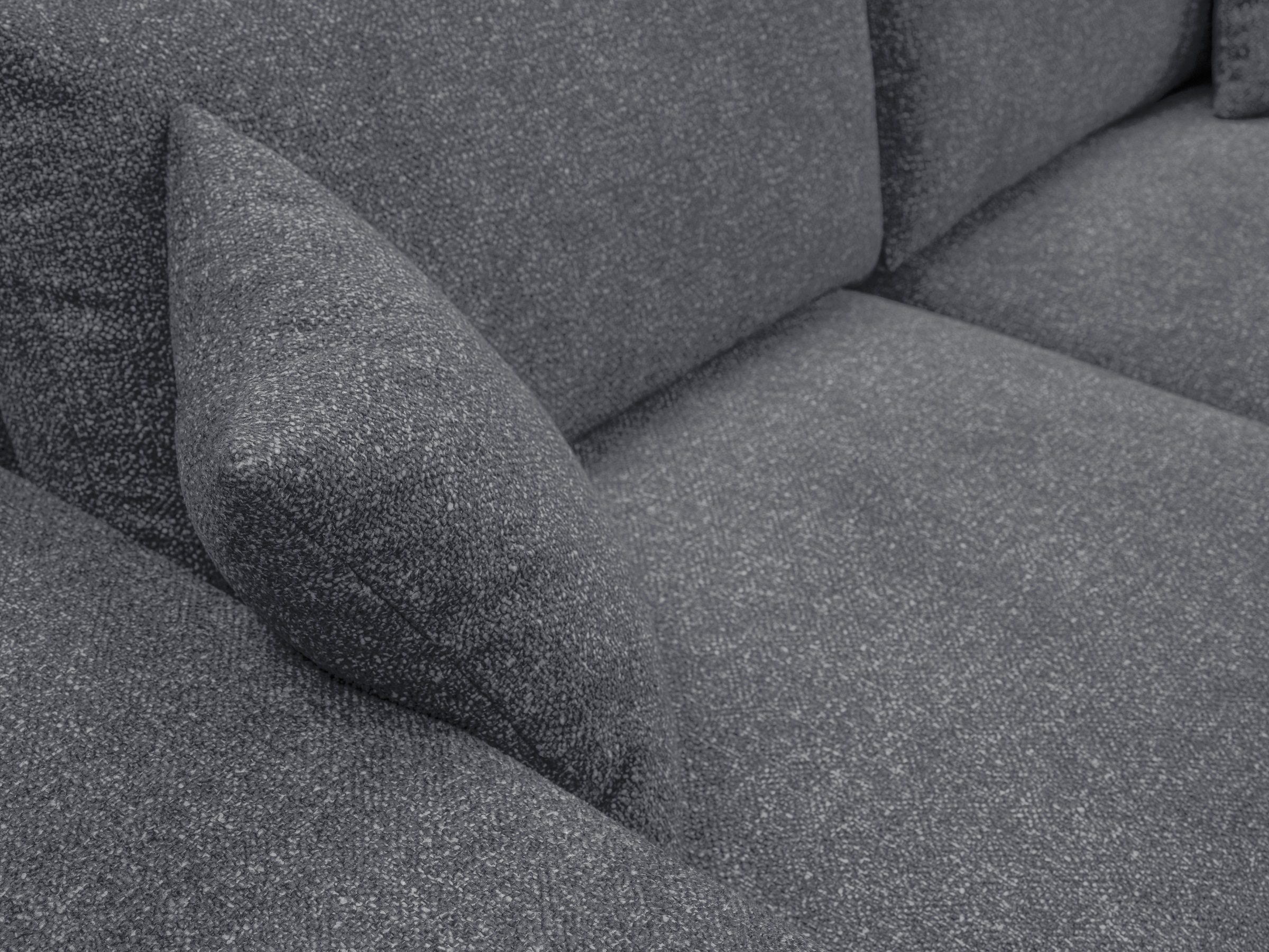 WERK2 Big-Sofa »Rozzana mit viel Platz und aktuellen Bezugsvarianten«, mit losen Rückenkissen