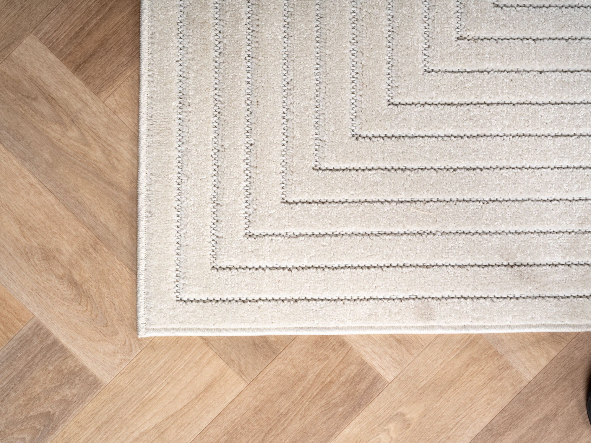 Ayyildiz Teppiche Outdoorteppich »NOVA 1202«, rechteckig, 5 mm Höhe, In und Outdoor, Hoch Tief Effekt, Wohnzimmer, Aussenbereich
