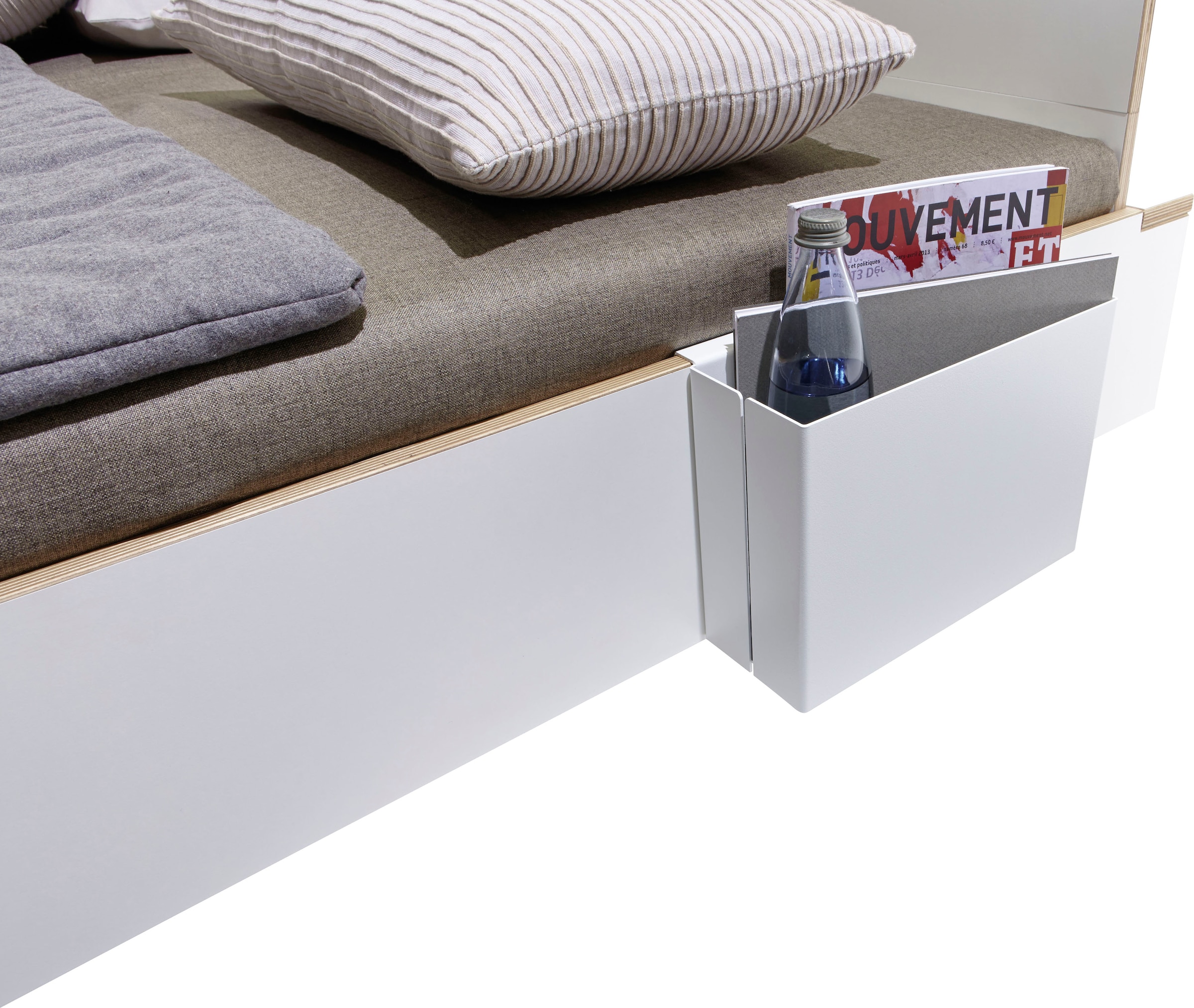 Müller SMALL LIVING Bett »NOOK«, in vier Breiten, Design by Michael Hilgers