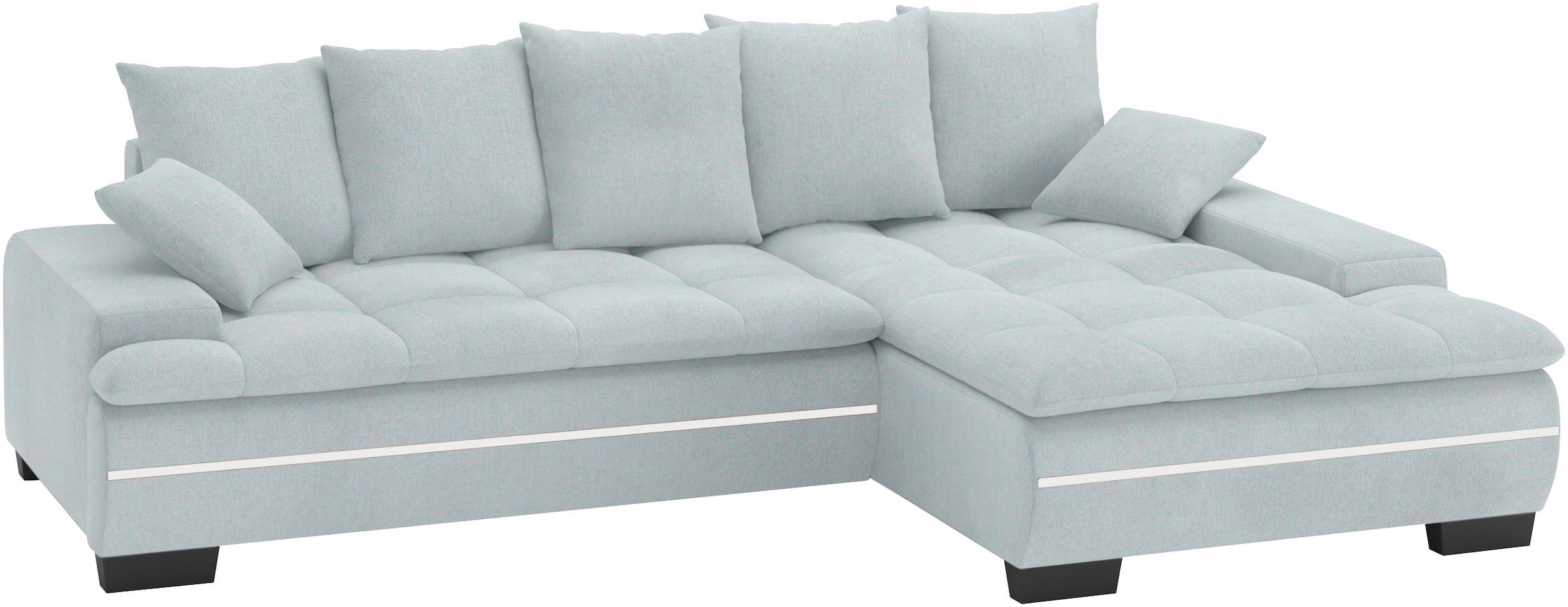 Mr. Couch Ecksofa »Haiti II, L-Form«, RGB-LED Beleuchtung, Kaltschaum, wahl günstig online kaufen