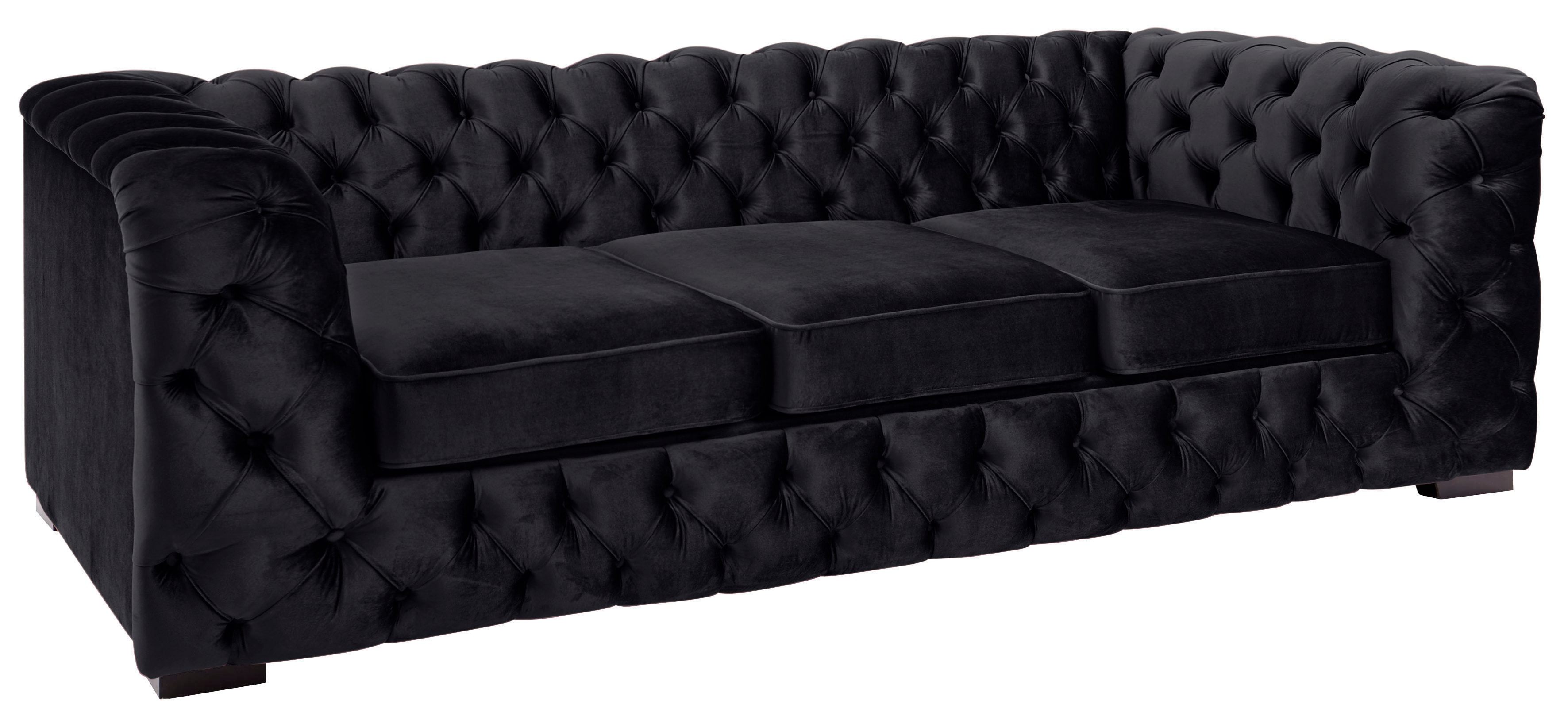 Home affaire Chesterfield-Sofa »Kalina« klassische Chesterfield-Knopfheftun günstig online kaufen