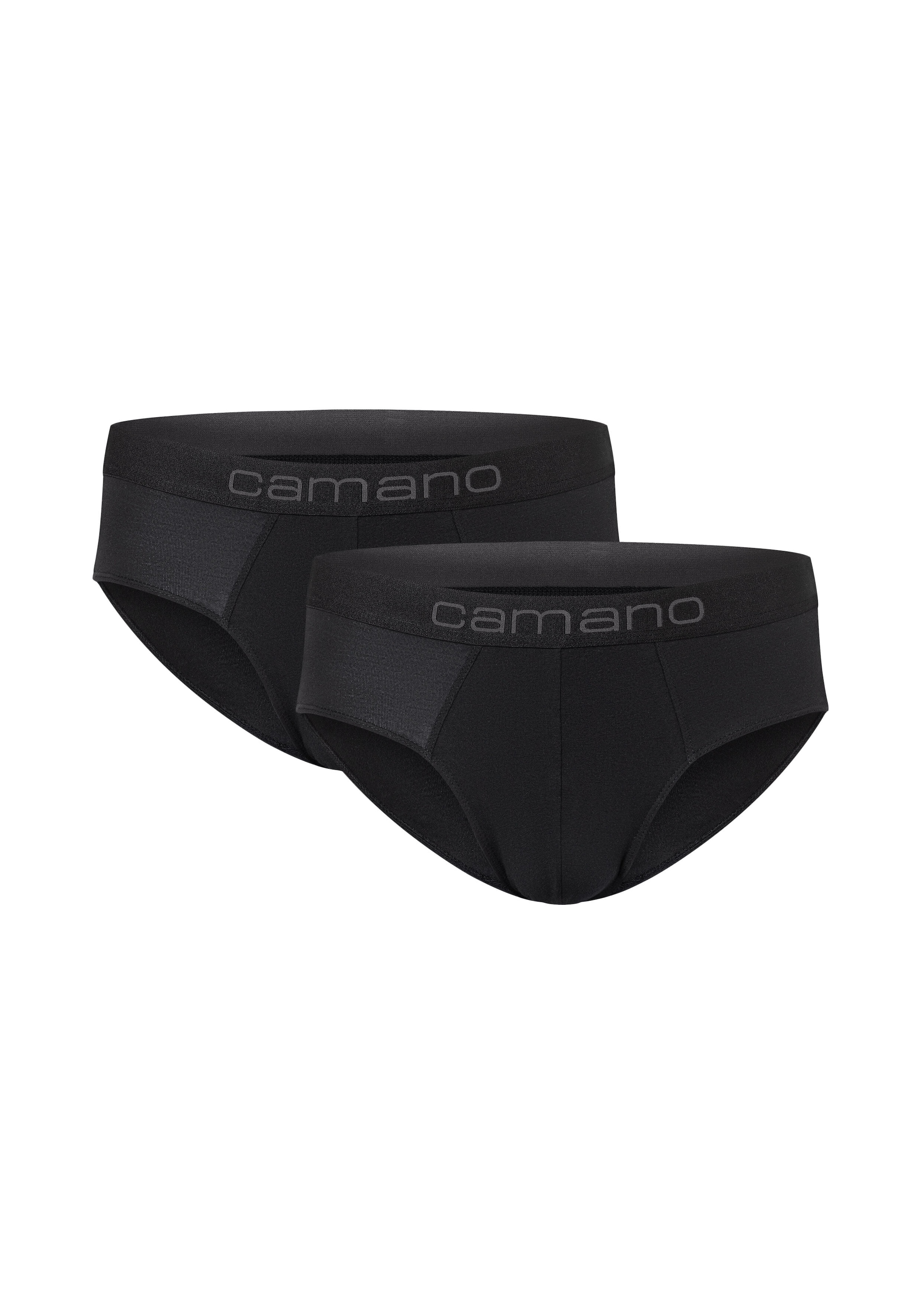 Camano Slip »comfort«, (2er Pack), mit elastischem Logobund