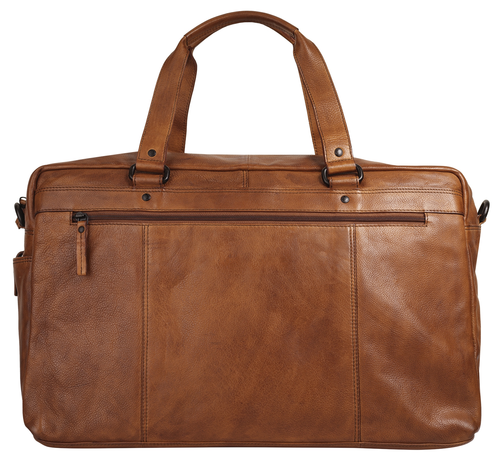 Spikes & Sparrow Reisetasche, echt Leder