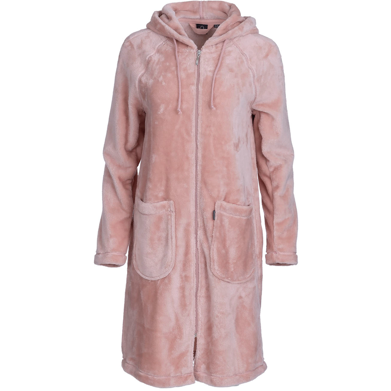 WEWO FASHION Damenbademantel »6601« 1 Stk. tlg., unübertroffen kuschelig rose L Länge: 100 cm trocknet 5x besser als Baumwolle