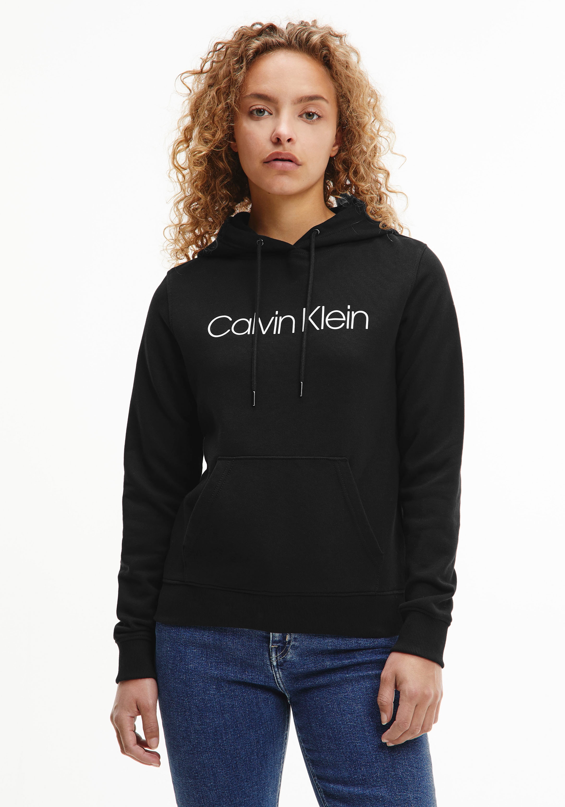 Kapuzensweatshirt »LS CORE LOGO HOODIE«, (1 tlg.), mit großem Calvin Klein...