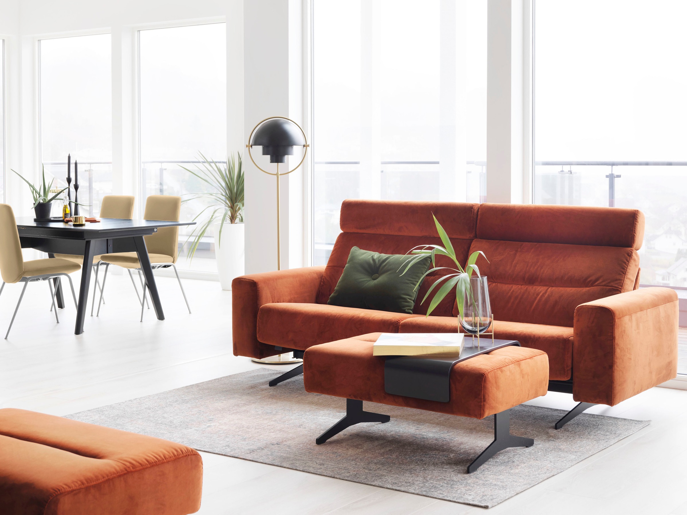 Stressless® Polsterstuhl »Laurel«, Leder PALOMA, Low Back, Größe L, mit Beinen aus Stahl in Chrom glänzend