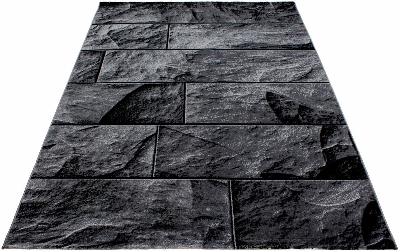 Ayyildiz Teppiche Teppich »Parma 9250«, rechteckig, Wohnzimmer, Motiv Stein günstig online kaufen