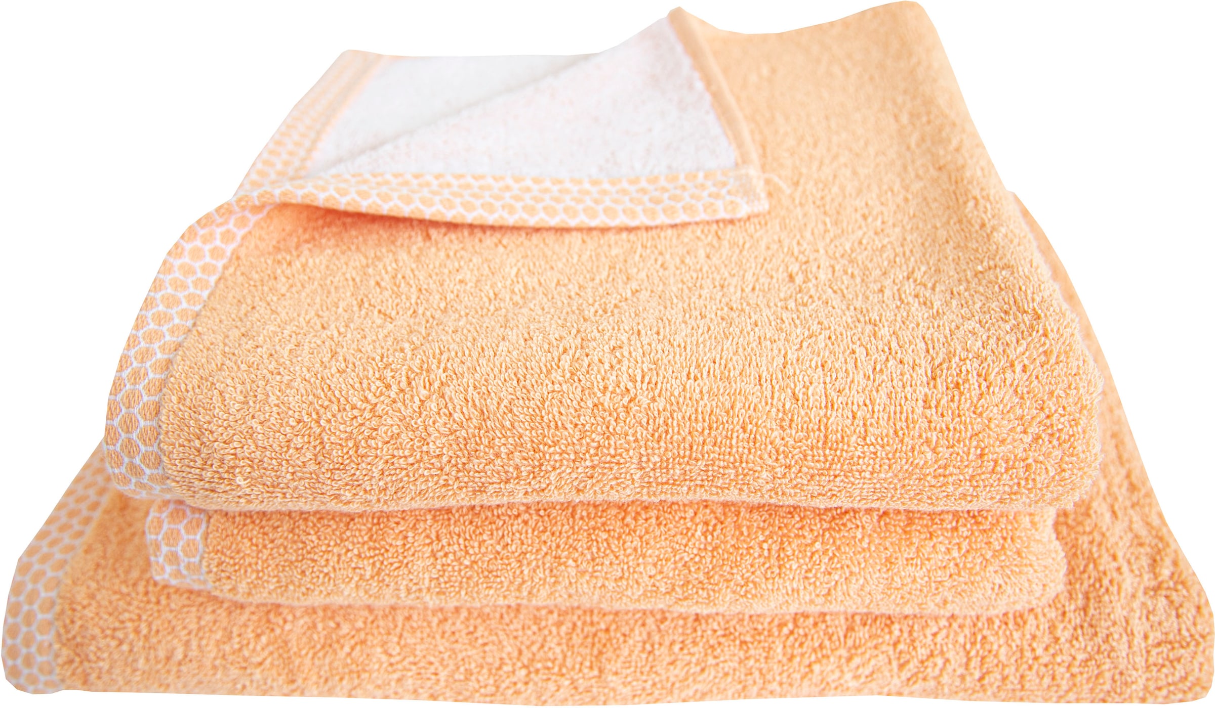 Dyckhoff Handtuch Set »Pure Natural Comb« Set 3 Stk. Frottier 2 Handtücher günstig online kaufen