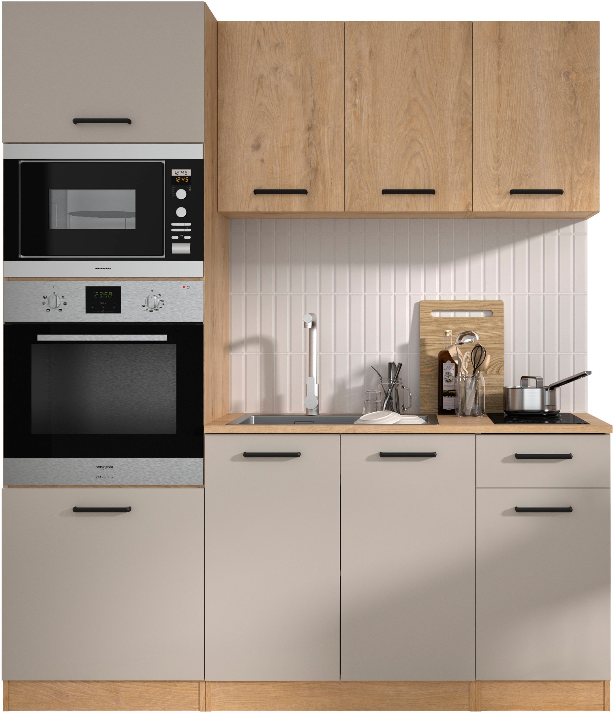 Gami Küchenzeile »Set A B180 ALPAGA« Set, Sehr praktisch und funktional. günstig online kaufen