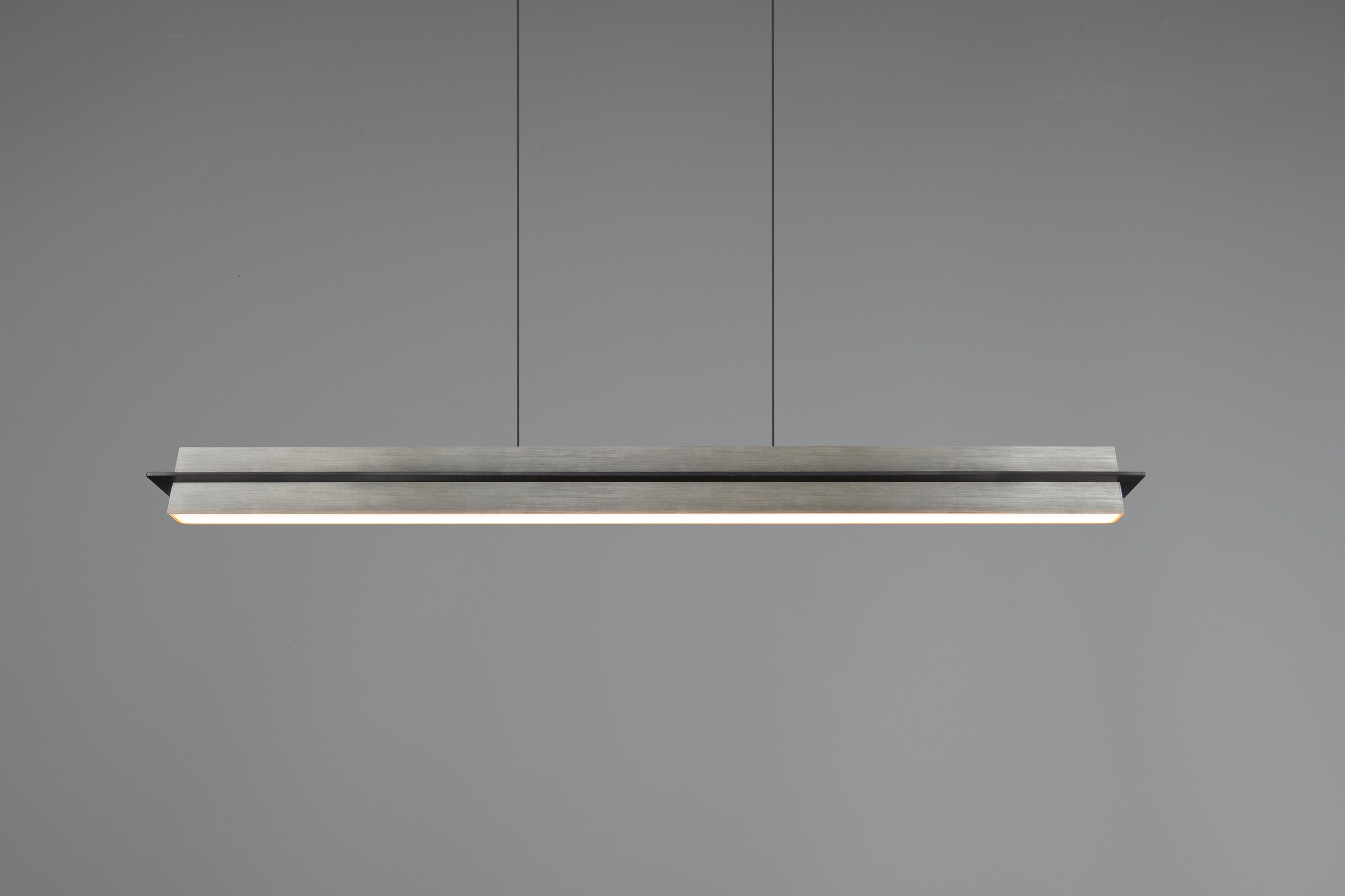 TRIO Leuchten LED Pendelleuchte »EMERSON, LED Hängeleuchte höhenverstellbar, 4-Stufen Touch Dimmer«, 1 flammig, Leuchtmittel LED-Board | LED fest integriert, Lichtfarbe einstellbar 2700-5000K warm- bis kaltweiß, Höhe max 150 cm