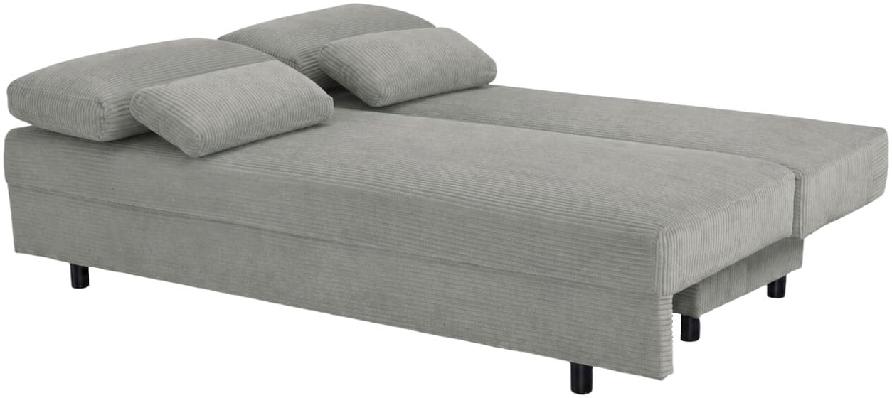 OTTO home Schlafsofa »ONNIKO Cord, Breite: 192 cm, Liegefläche 121x192 cm, softer Cord-Bezug« mit Bettfunktion & Bettkasten