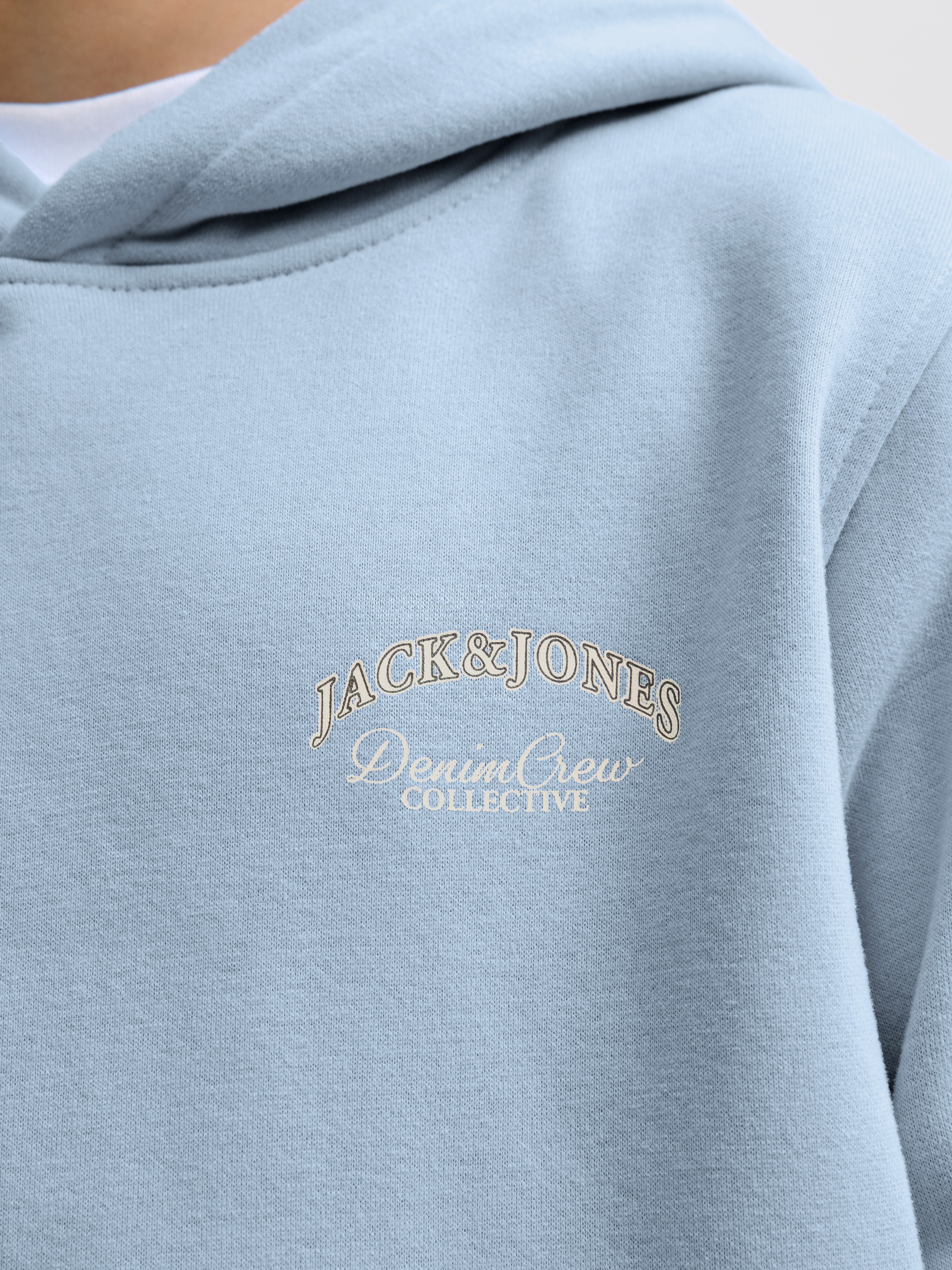 Jack & Jones Junior Kapuzensweatshirt »JJEBRANDES BACKP RELAXED SWEAT H SN JNR«