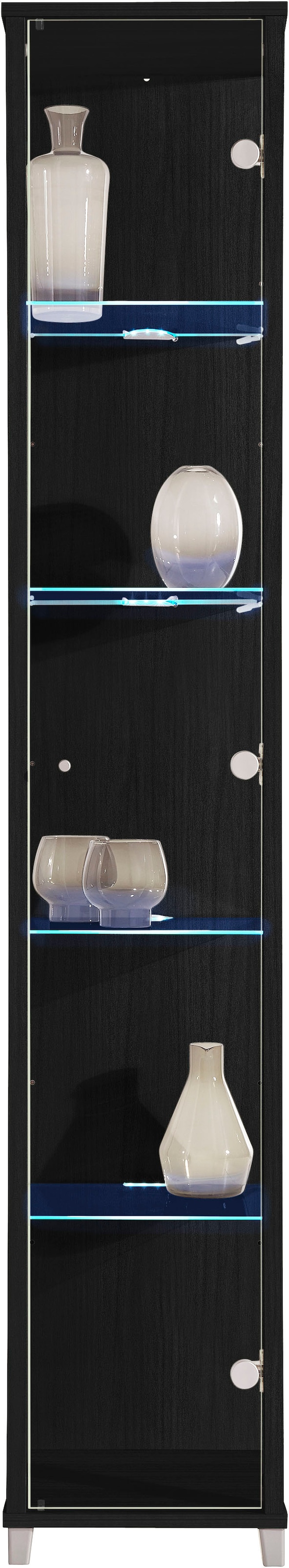 fif möbel Vitrine »OPTIMA«, Standvitrine/Glasvitrine 1x Glastür,perfekt für Sammler,Sammlervitrine