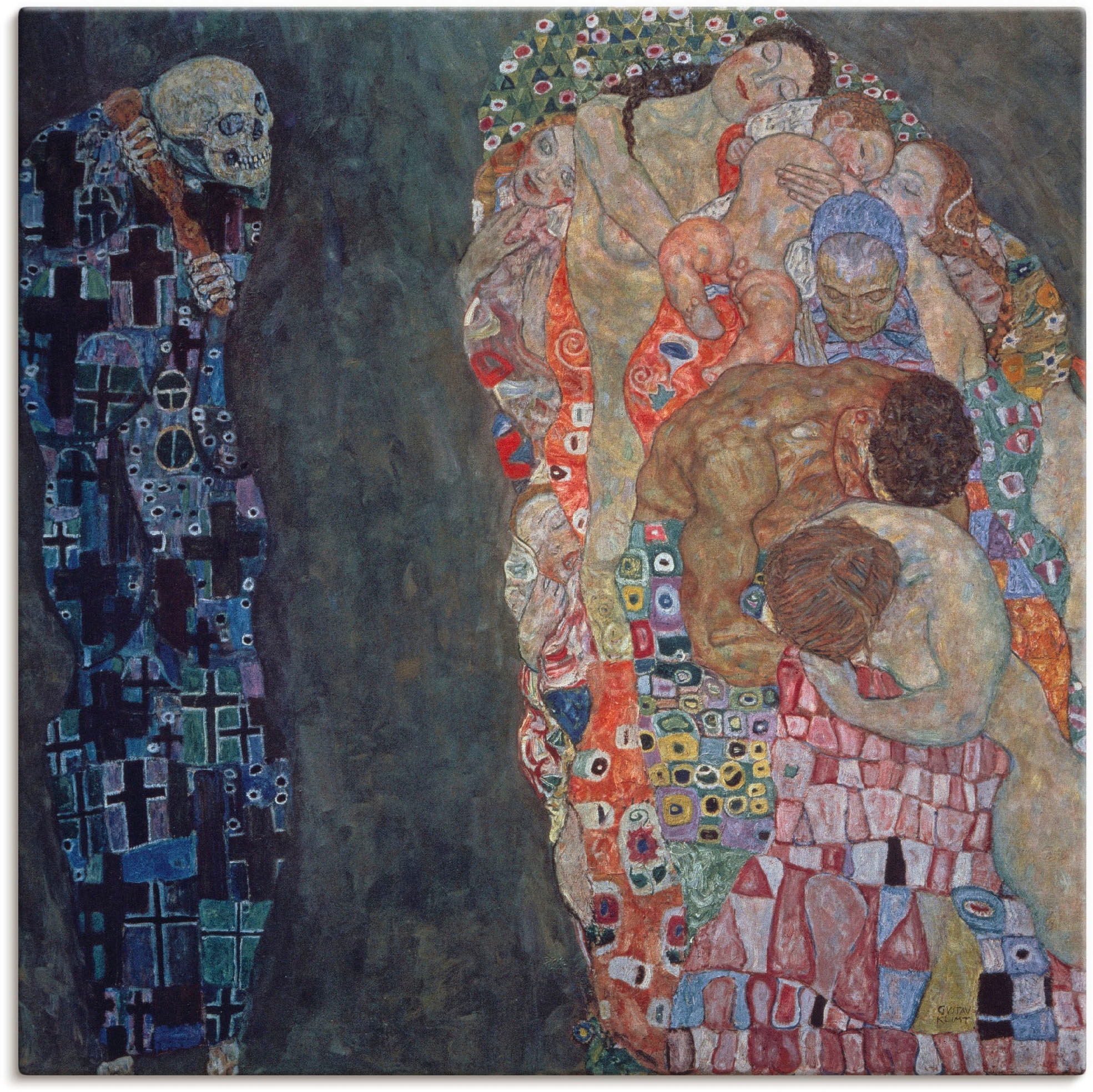 Artland Wandbild »Tod und Leben. Vollendet 1916.« Religion 1 Stk. tlg. als günstig online kaufen