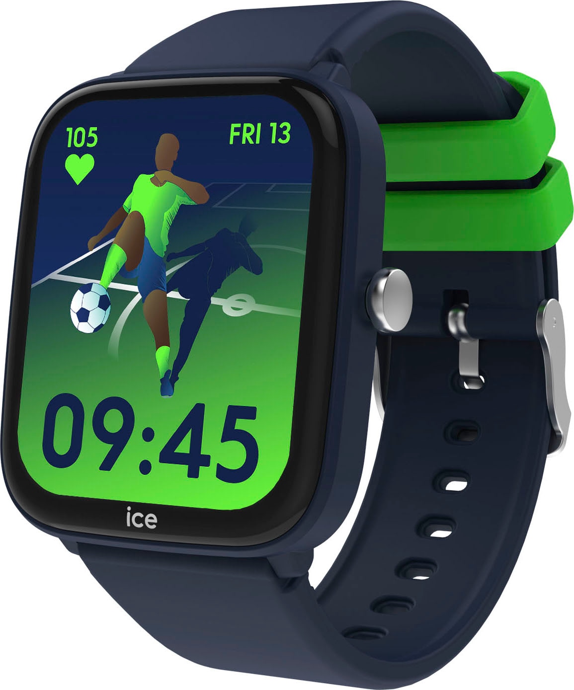 ice-watch Smartwatch »ICE smart junior 2.0«, Armbanduhr, Jungenuhr, Kinder, Silikonarmband, Spielmodus, Sportprofil