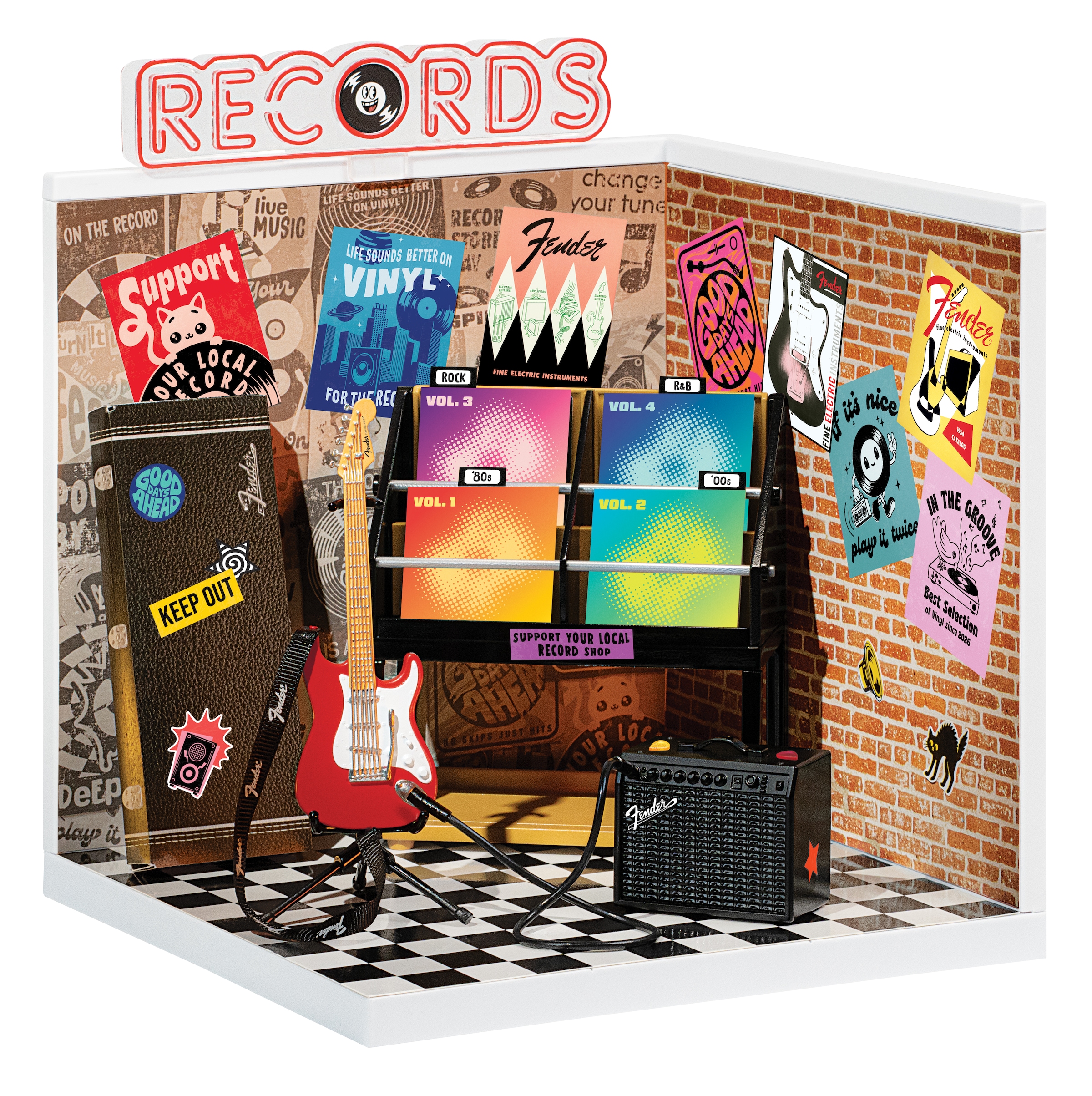 MGA ENTERTAINMENT Kreativset »MGA's Miniverse - Record Shop«
