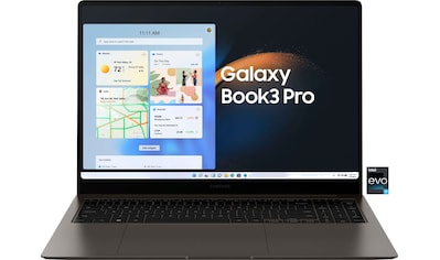 Samsung Notebook »Galaxy Book3 Pro«, 40,62 cm, / 16 Zoll, Intel, Core i7, Iris® Xᵉ... kaufen