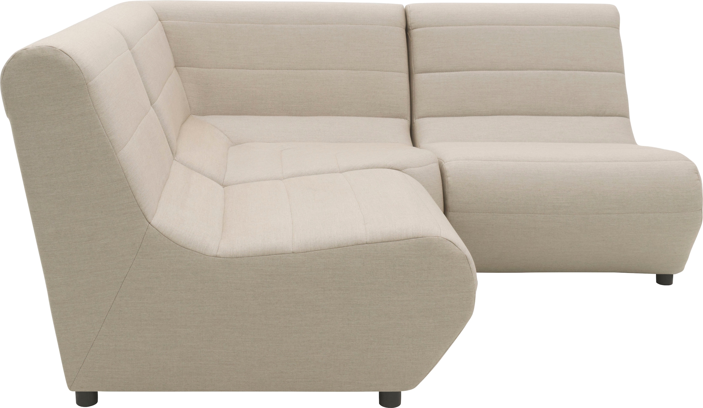 DOMO collection Ecksofa »Soleil, pflegeleichter und wetterfester Bezug«, Outdoor, besonderes Design und Formgebung, individuell erweiterbar