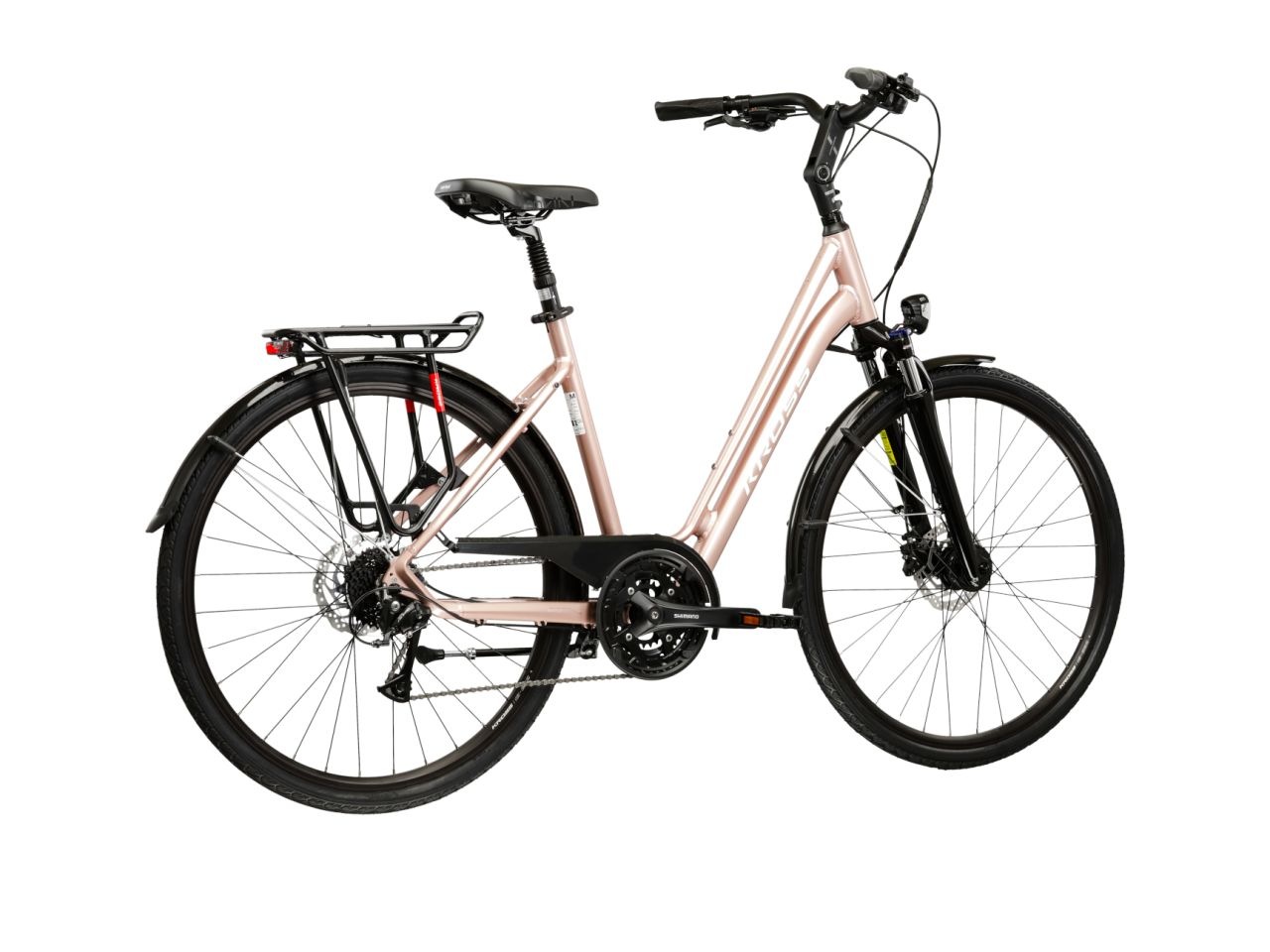 Kross Cityrad »Sentio 4.0 Pink 27 Gänge« 27 Gang Shimano ACERA T3000 Schaltwerk Kettenschaltung