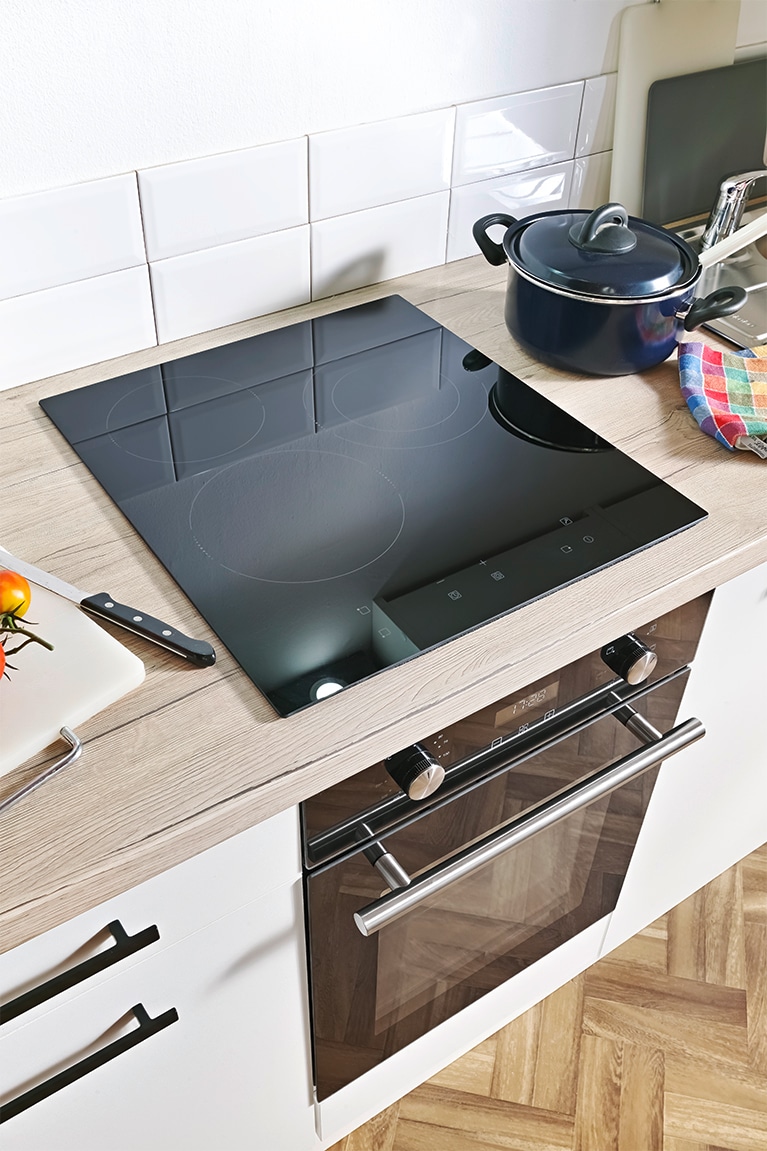 wiho Küchen Küchenzeile »Fortyfive, Breite 180 cm,« Soft-Close-Funktion in Schubkästen & Auszügen, höhenverstellbare Füße