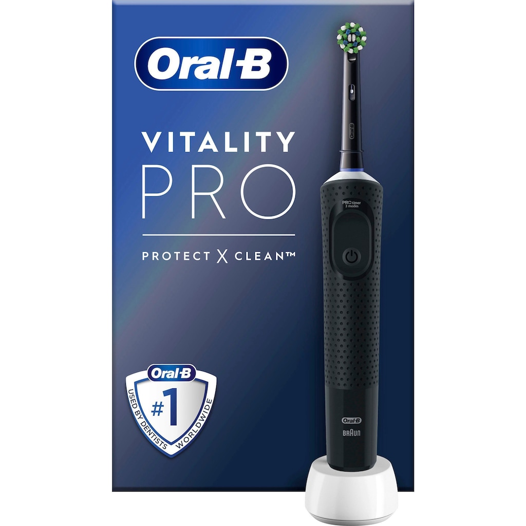 Oral-B Elektrische Zahnbürste »Vitality Pro«, 1 St. Aufsteckbürsten
