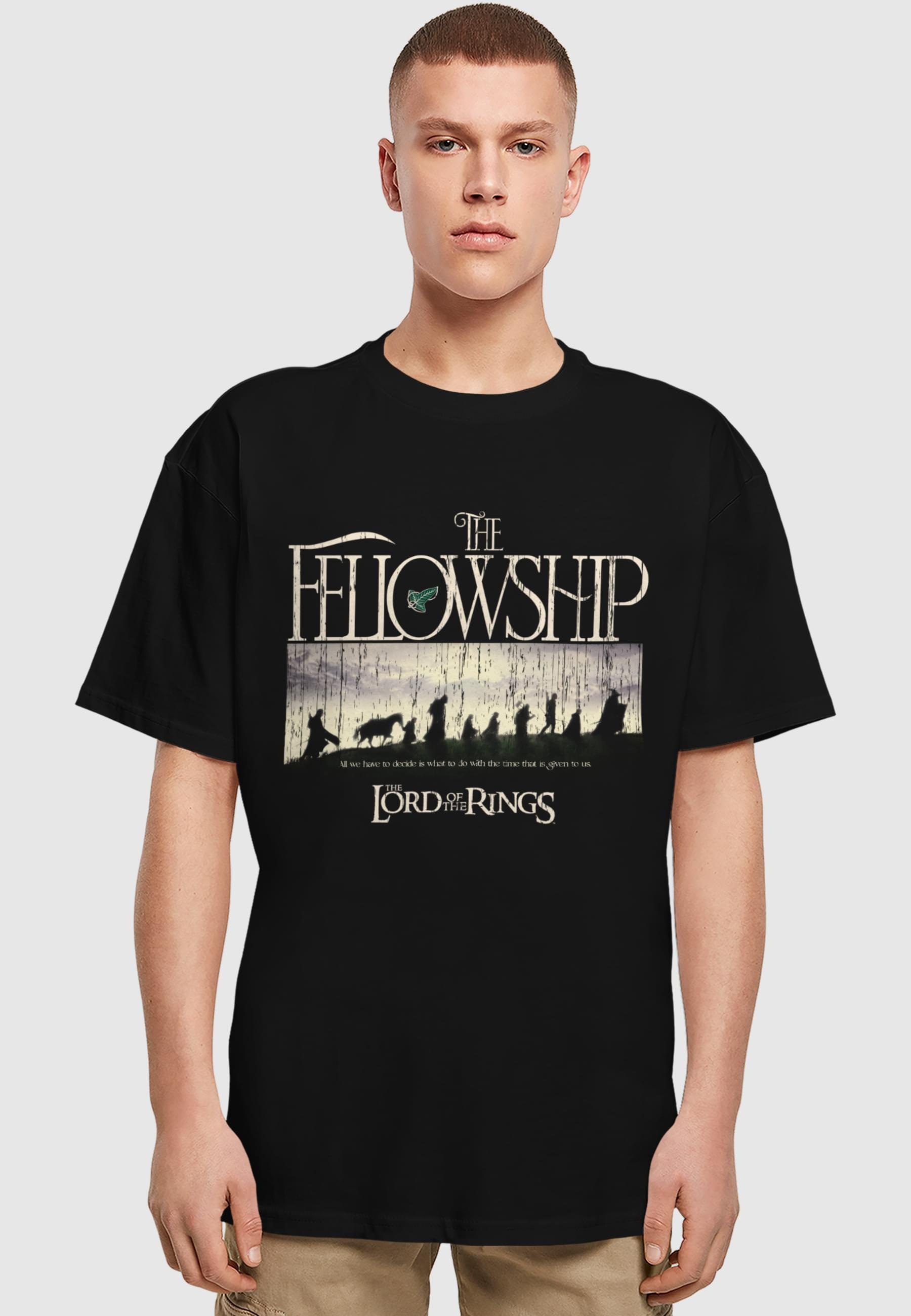 Merchcode T-Shirt »Merchcode Lord of the Rings - Fellowship Heavy Oversize Tee« 1 Stk.