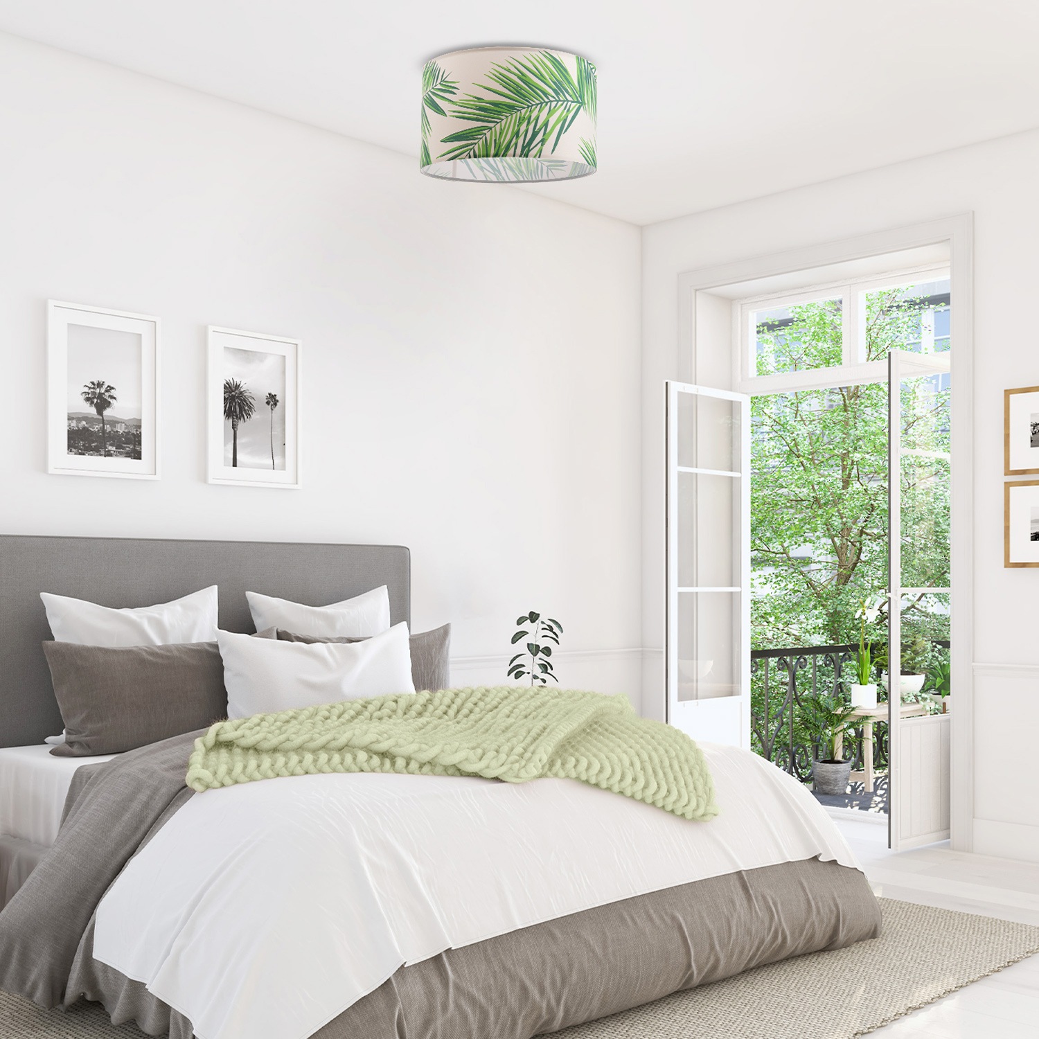 Paco Home Deckenleuchte »Ostende 537«, 1 flammig, Leuchtmittel E27   ohne L günstig online kaufen