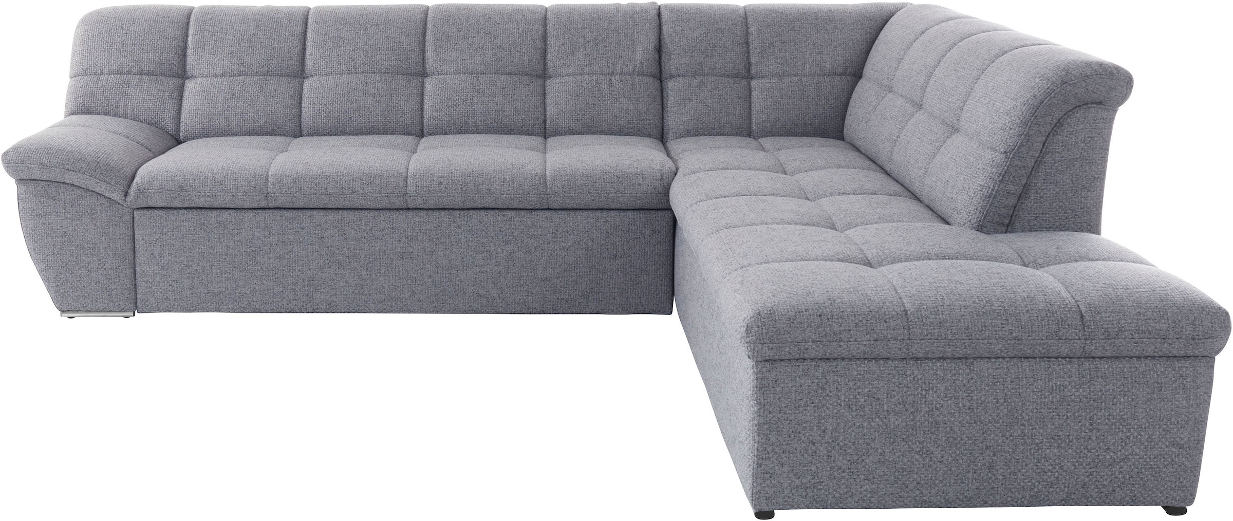 DOMO collection Ecksofa »Lagoa L-Form«, wahlweise mit Bettfunktion, frei im Raum stellbar, große Farbvielfalt