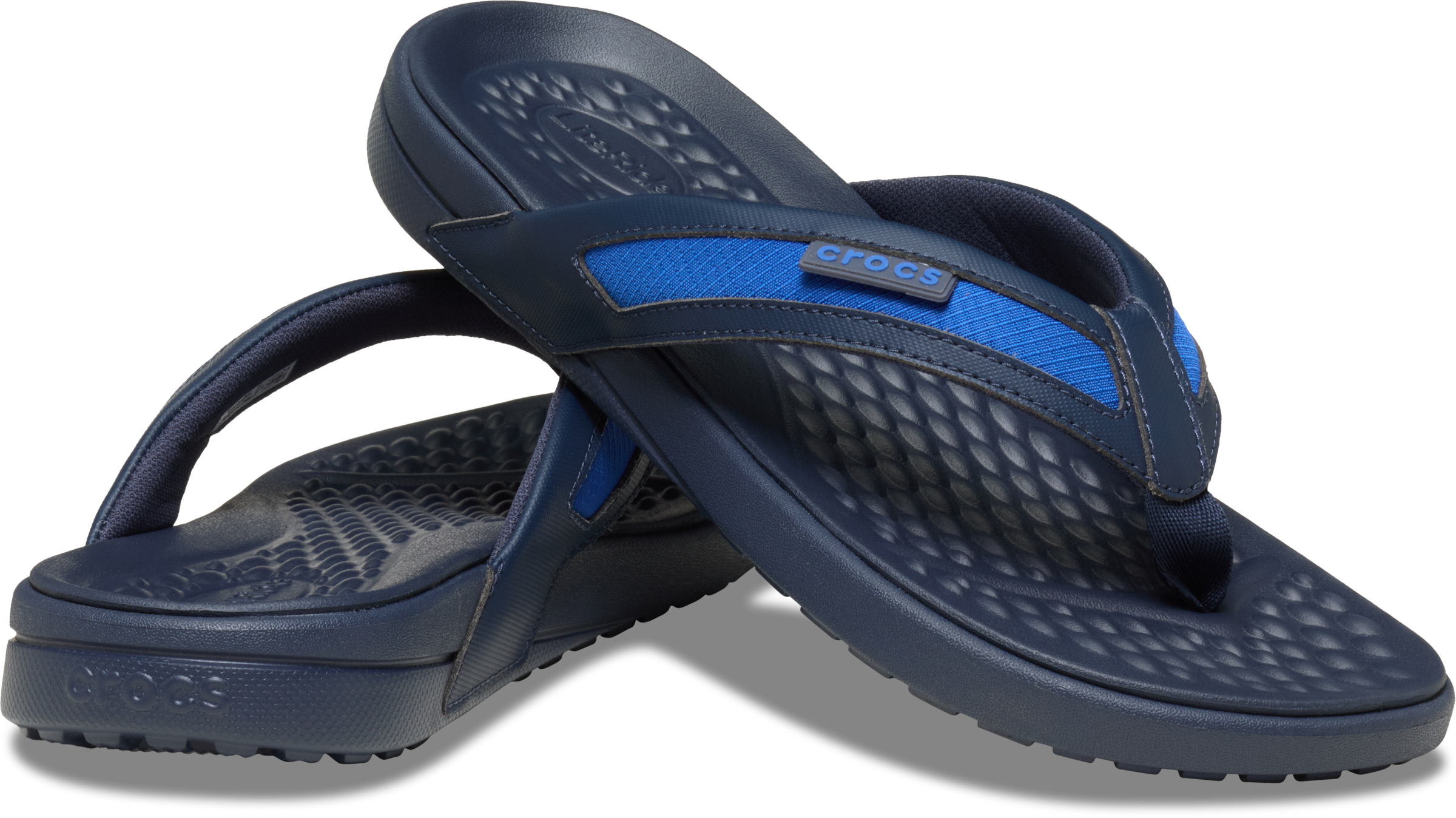 Crocs Zehentrenner »Yukon Sport Flip«  Sommerschuh, Badeschuh, Strandschuh mit leicht genoppter Innensohle