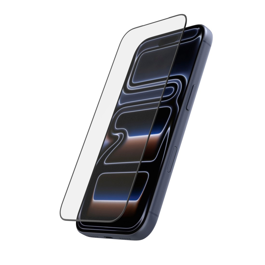 Hama Displayschutzglas »Displayschutzglas für Apple iPhone 17 Pro/18 Pro (Panzerglas, D3O)« stoßfest, kratzfest, ultraklar, Anti-Fungerprint, Fullscreen-Abdeckung