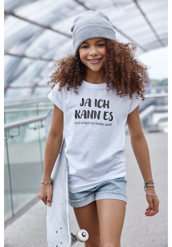 T-Shirt »Ja ich kann es ...«