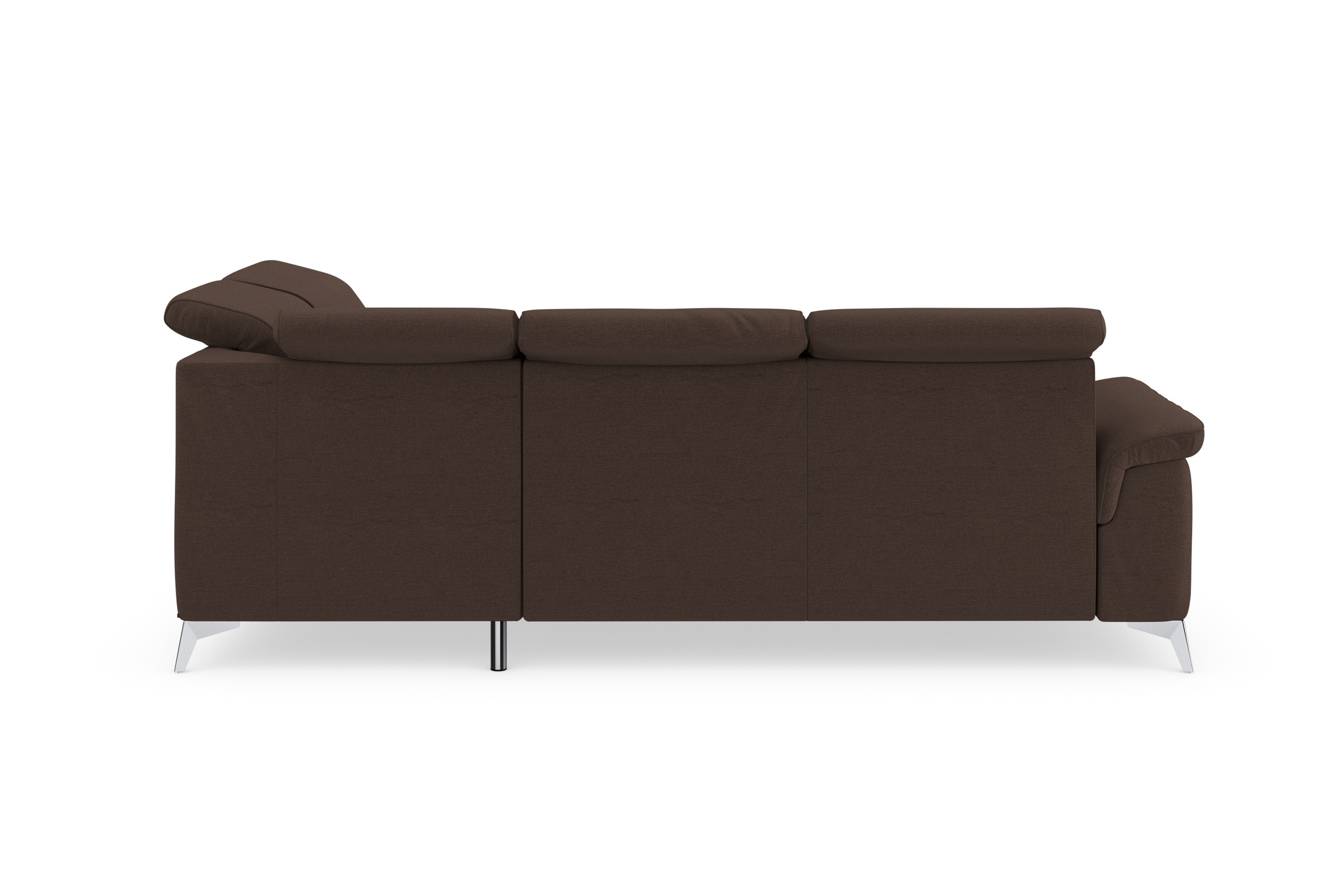 sit&more Ecksofa »Sinatra L-Form«, mit Ottomane, optional mit Kopfteilverstellung und Armteilfunktion