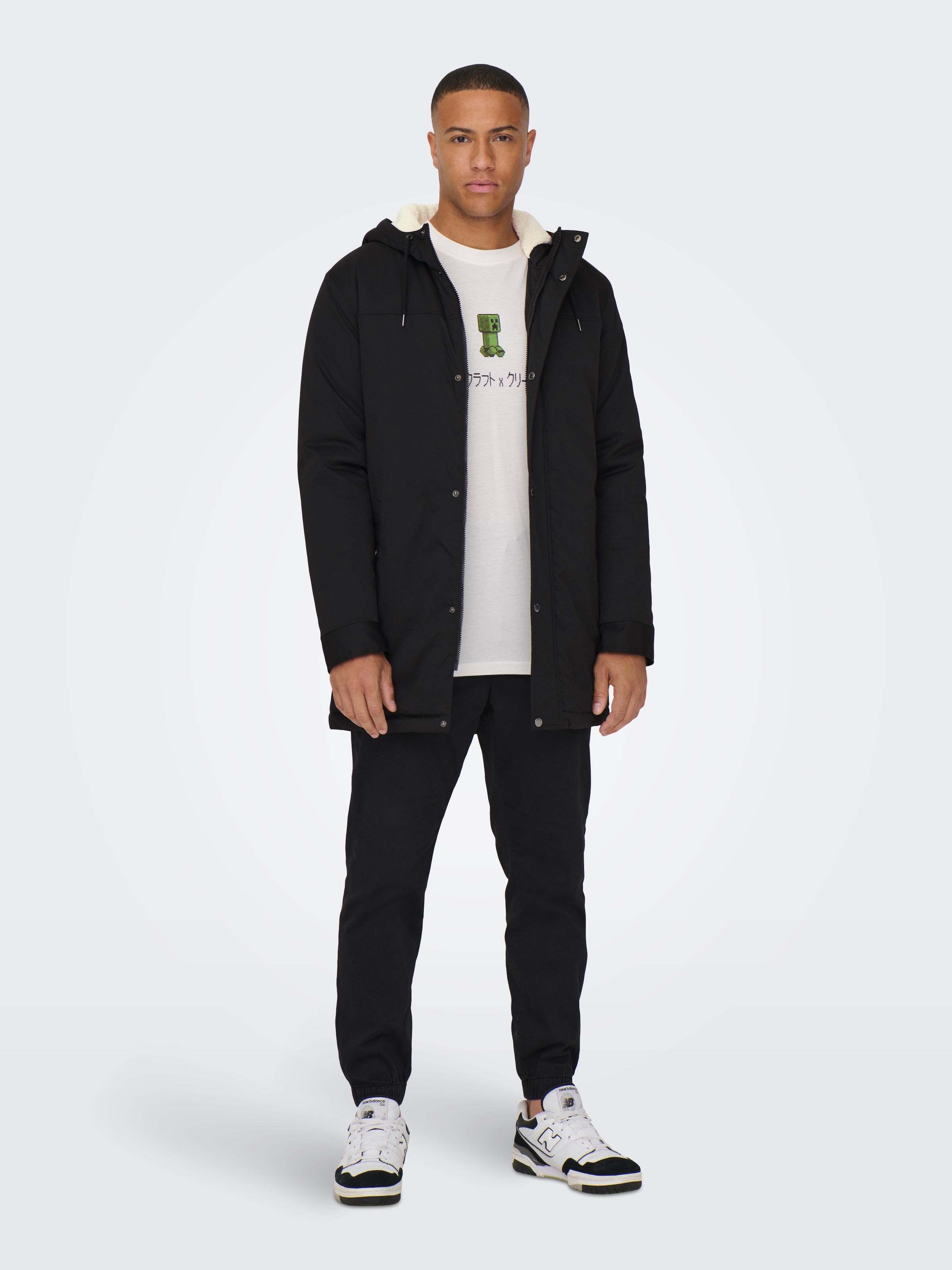ONLY & SONS »ONSALEXANDER LIFE PARKA OTW VD« mit Kapuze Polyester, regular fit