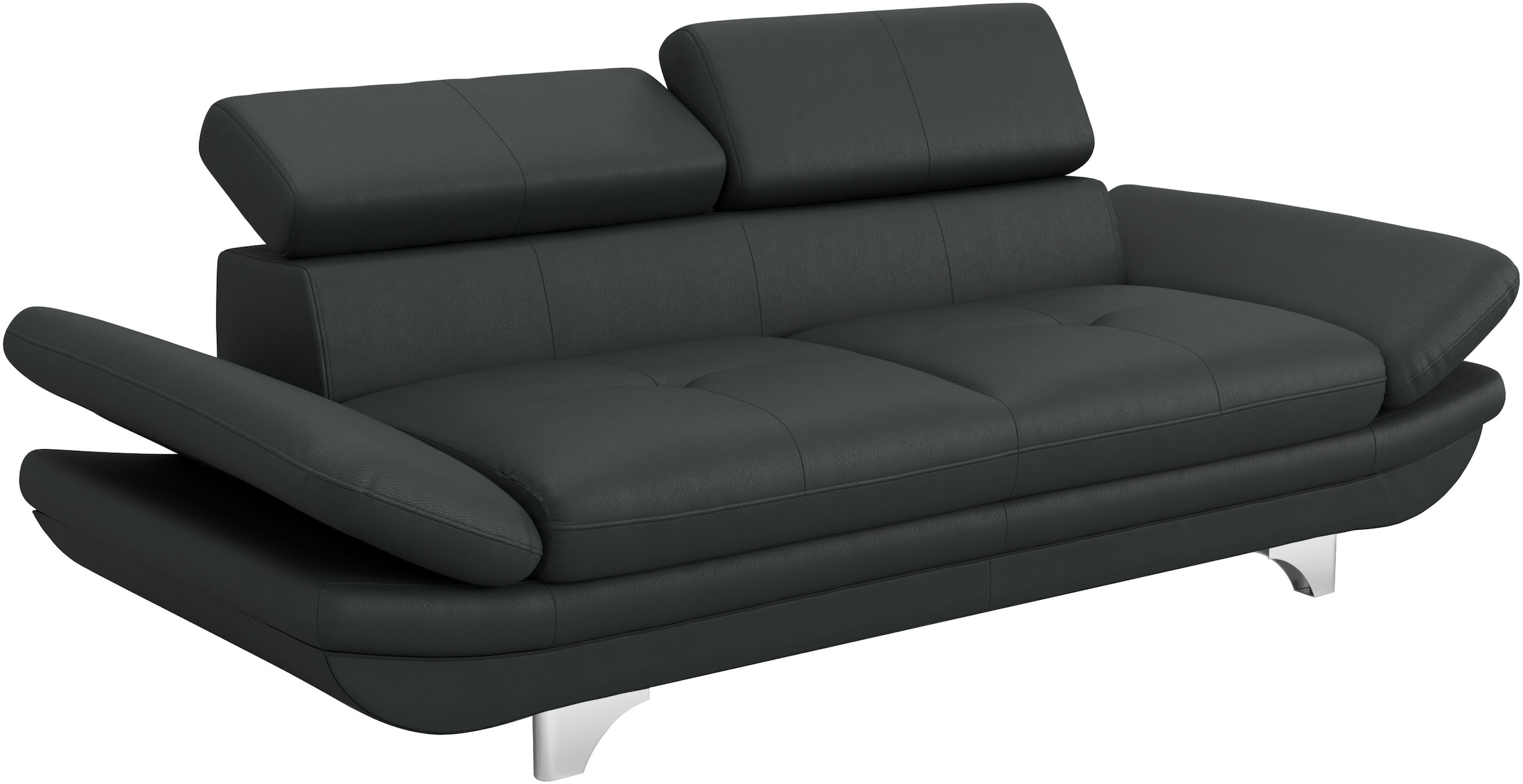 COTTA 3-Sitzer »Enterprise«, Big-Sofa, mit Armteilverstellung & Kopfteilverstellung