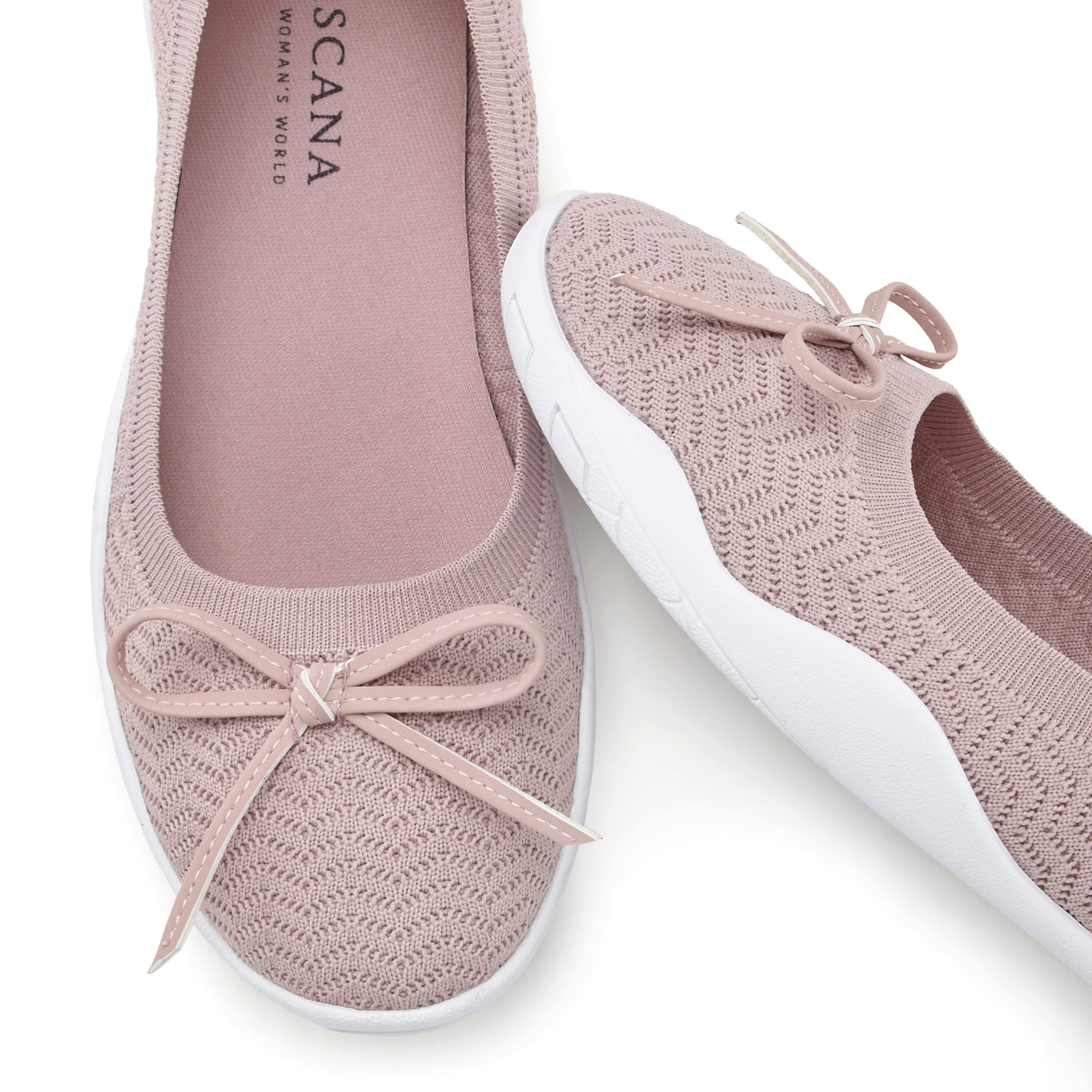 LASCANA Sneaker Ballerinas, Slipper, Halbschuh, ultraleicht zum Reinschlüpfen VEGAN