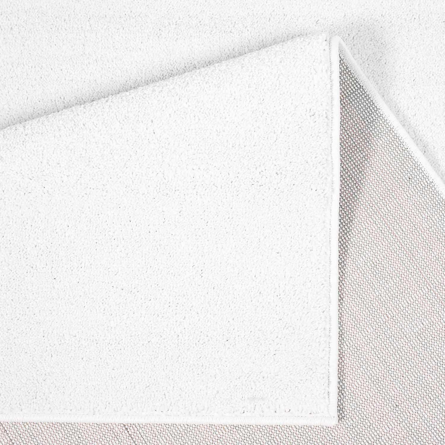 Carpet City Teppich »Moda Soft 2081« rechteckig 11 mm Höhe Kurzflor, Uni-Farben, Weicher Flor