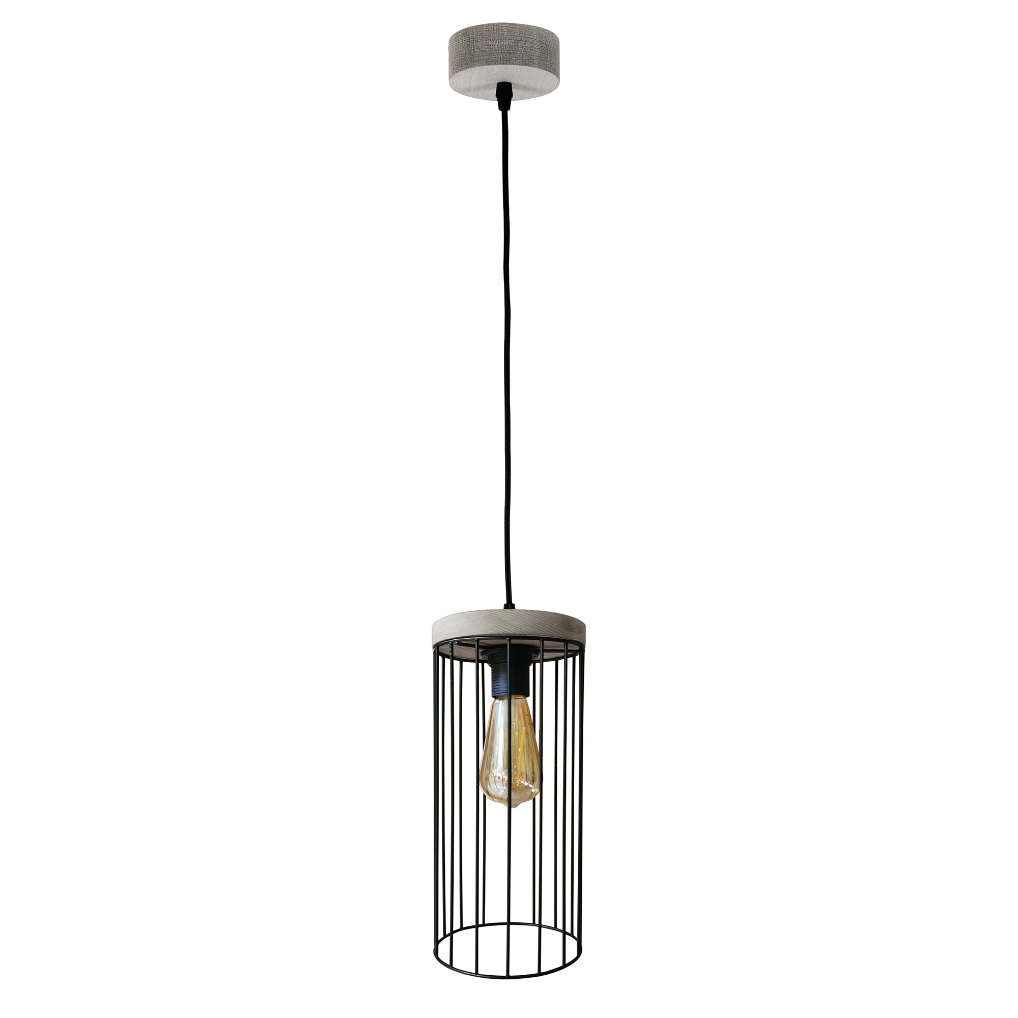 BRITOP LIGHTING Pendelleuchte »TIMEO WOOD MAX«, 1 flammig, Leuchtmittel E27 günstig online kaufen