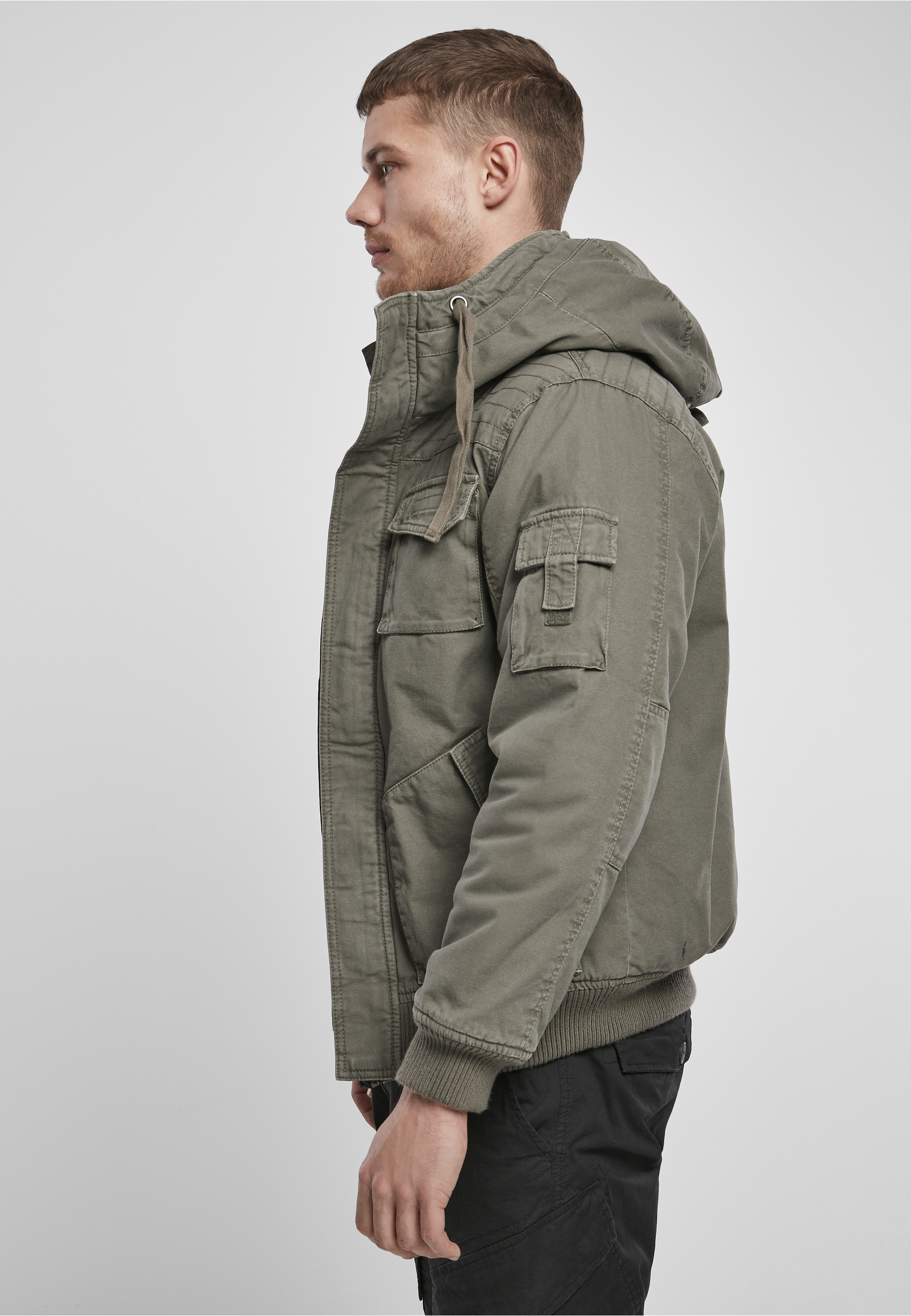 Brandit Winterjacke »Brandit Herren Bronx Winter Jacket« 1 Stk. tlg. mit Kapuze