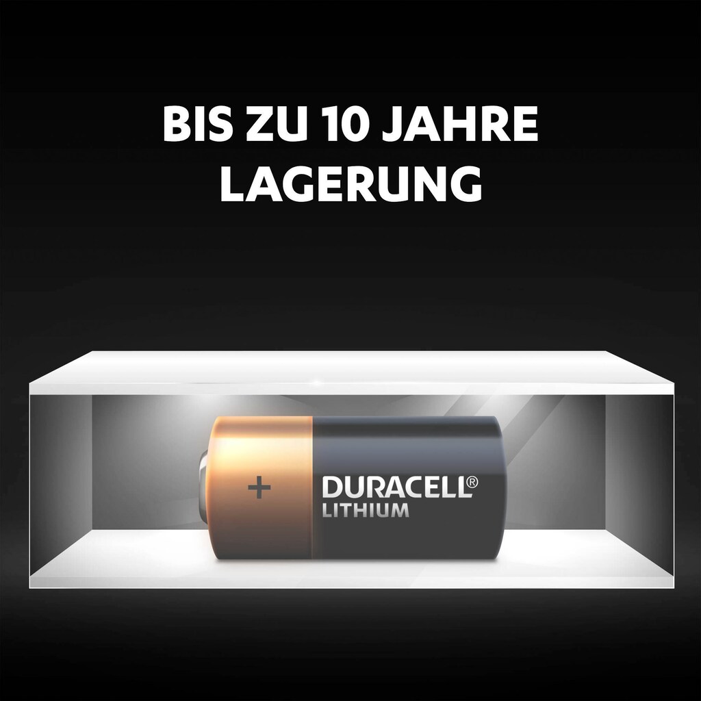 Duracell Batterie »1x Photo«, CR123A, (1 St.)