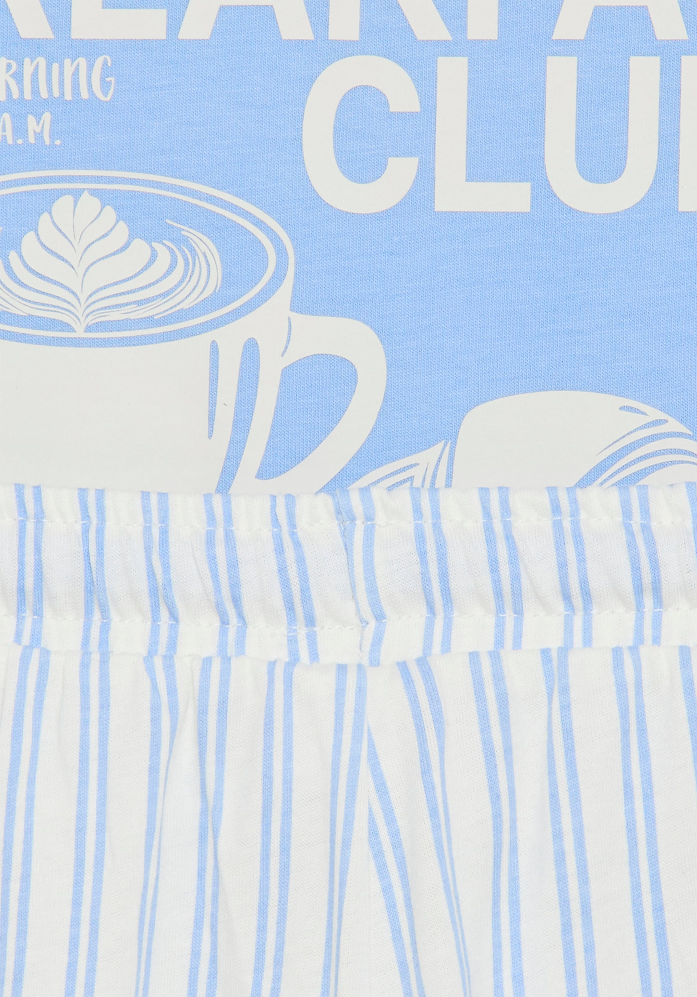 LSCN by LASCANA Schlafanzug 2 mit Front- und Back-Print