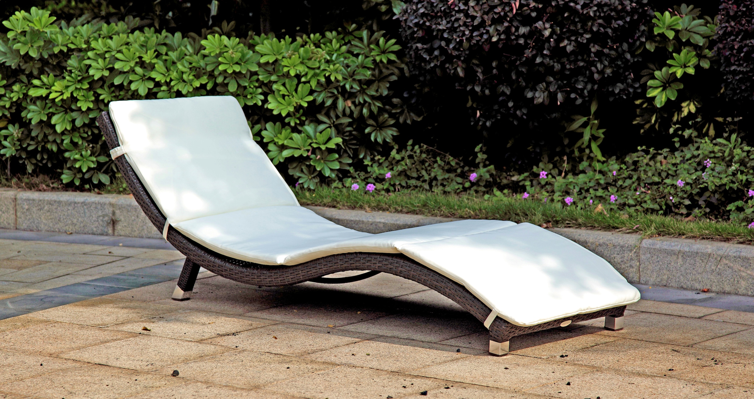 Garden Pleasure Gartenliege »CARACAS«, (Set, 2 St.), inkl. Auflagen