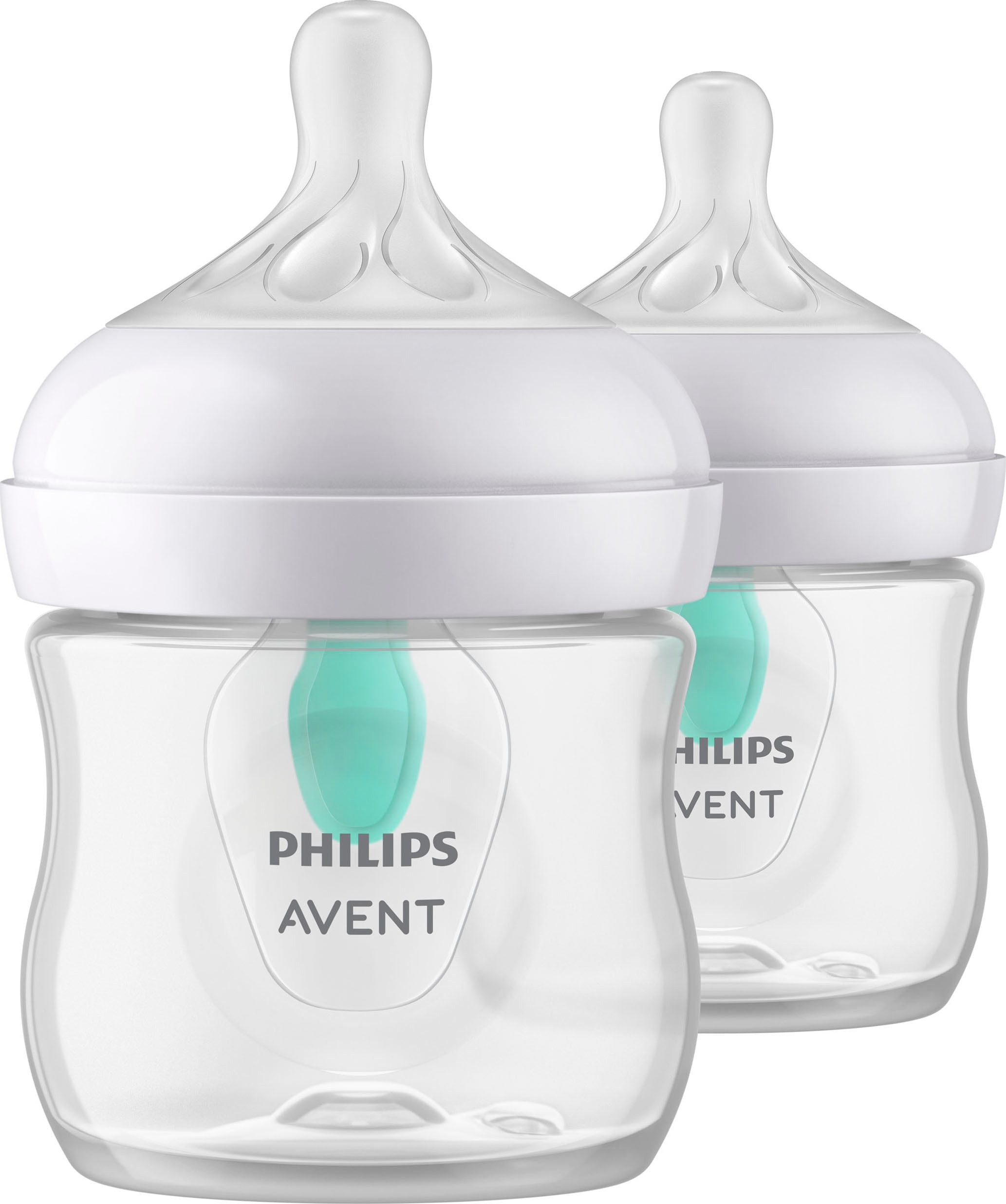 Philips AVENT Babyflasche »Natural Response SCY670/02«, 2 Stück, mit dem AirFree Ventil, 125 ml, ab 0 Monaten