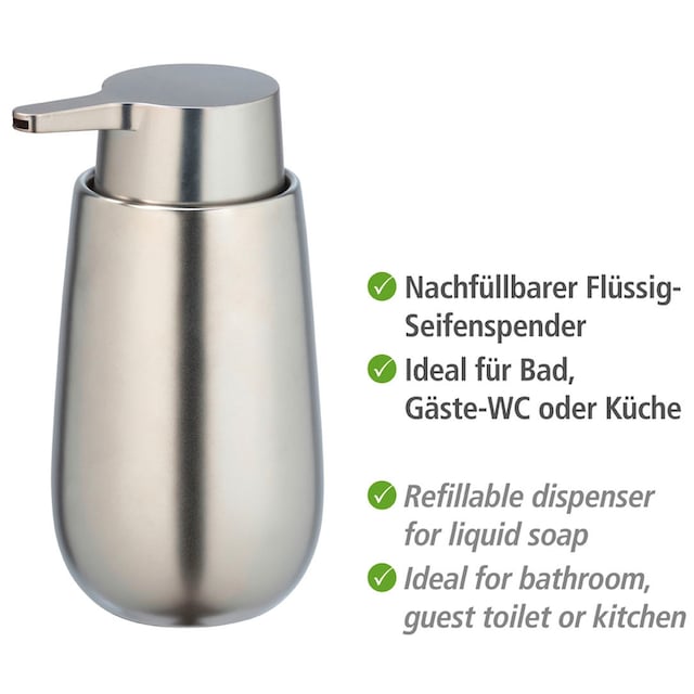 WENKO Badaccessoire-Set »Badi«, (Set, 3 tlg.), aus hochwertiger Keramik  online bestellen