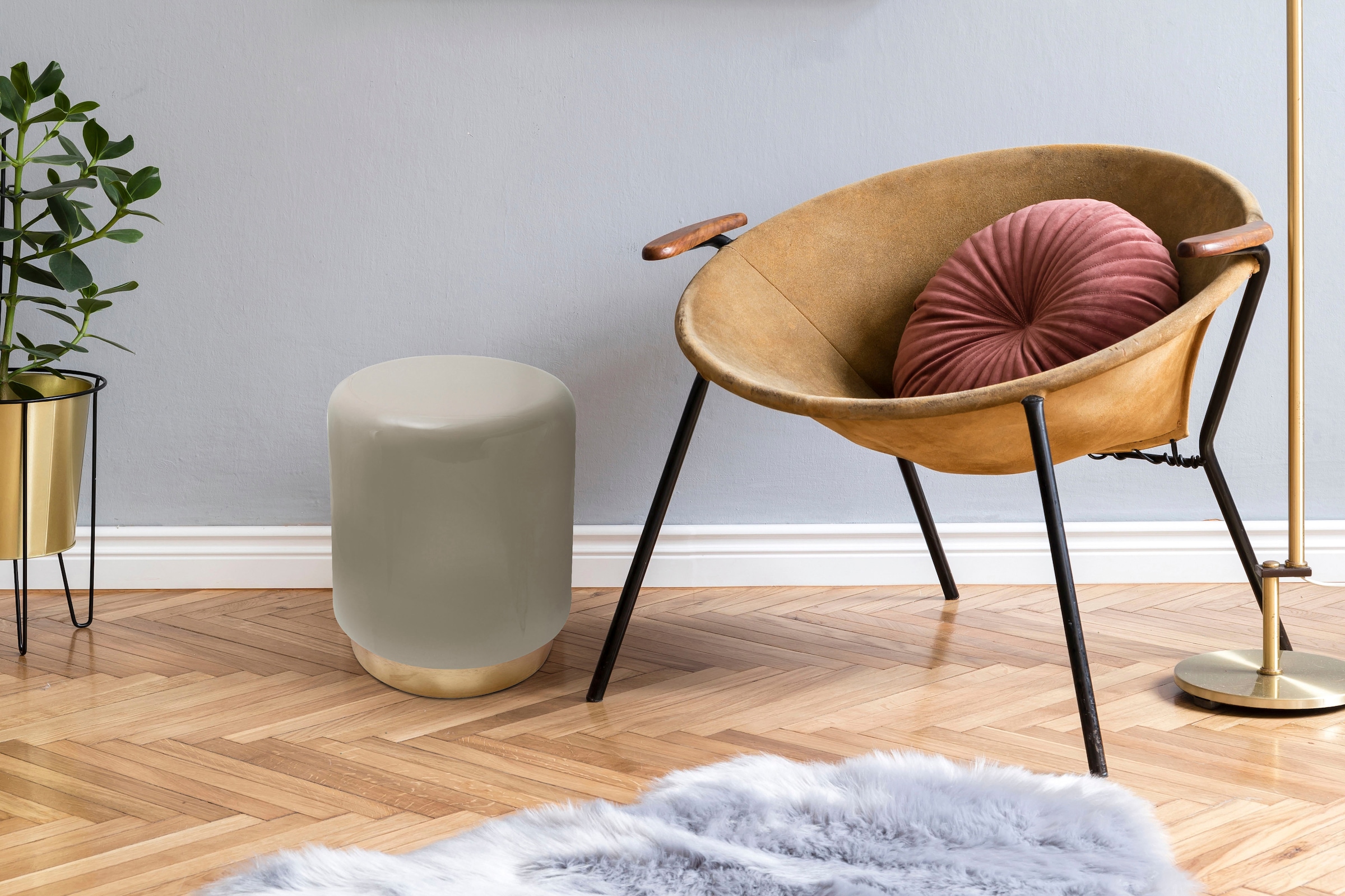 Kayoom Beistelltisch »Art Deco 375, Abstelltisch aus Metall,funktional und günstig online kaufen