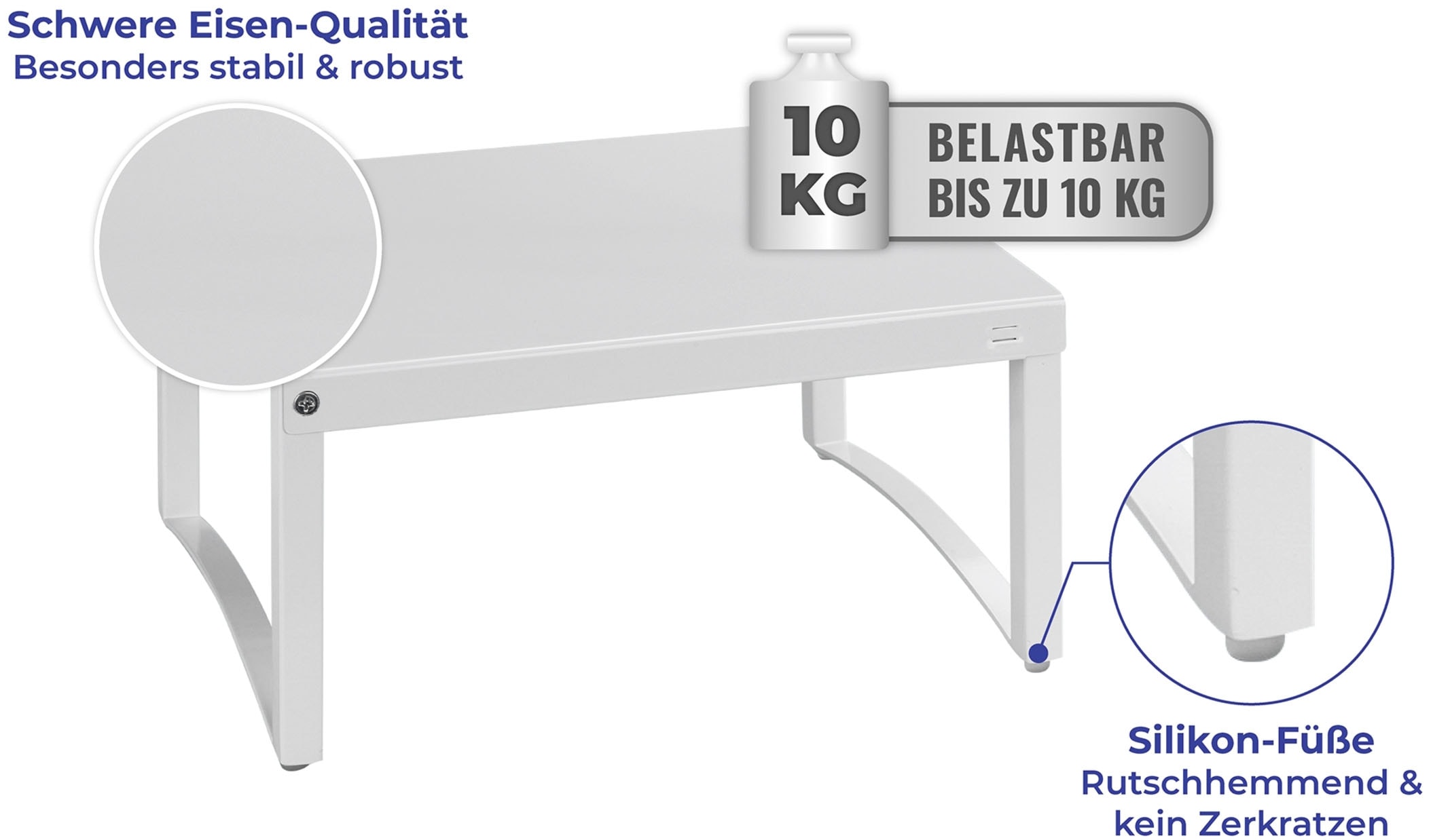 Maximex Schrankeinsatz »Teleskop«, ausziehbar von 30-54 cm, mehr Stauraum im Schrank, Tragkraft 5 kg