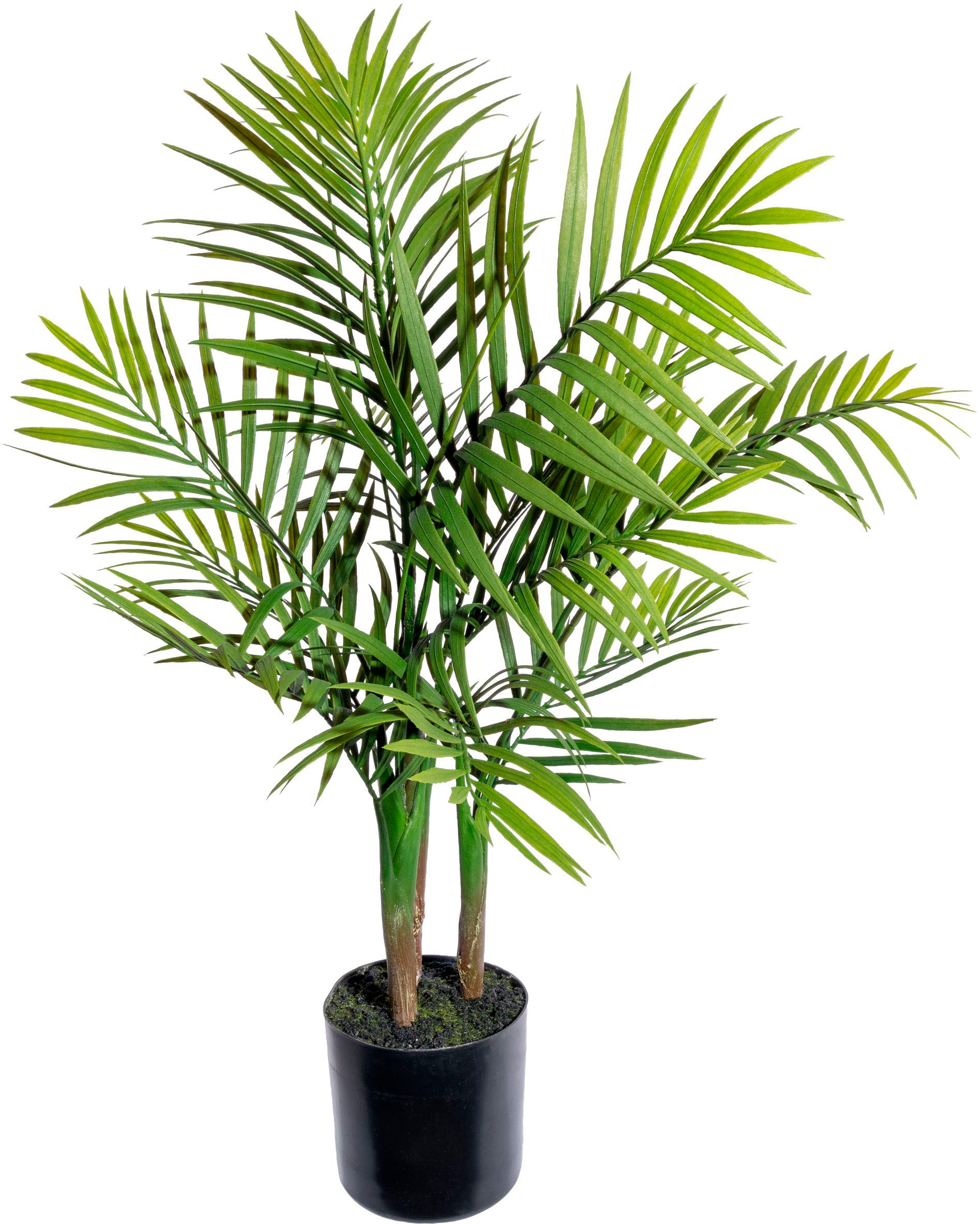 Kunstpalme "Bergpalme" grün B/H/L: 65 cm