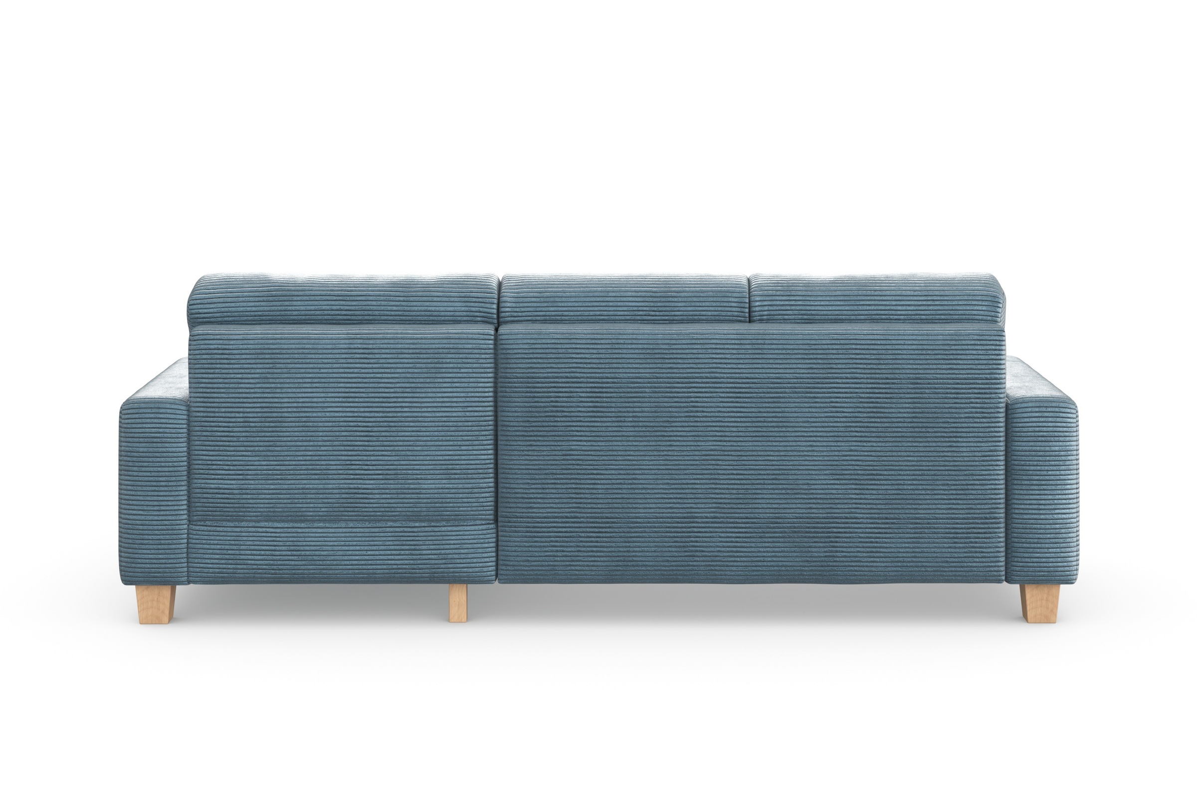 Home affaire Ecksofa »Summer L-Form«, mit Recamiere, mit oder ohne Bettfunktion und Bettkasten, Cord-Bezug