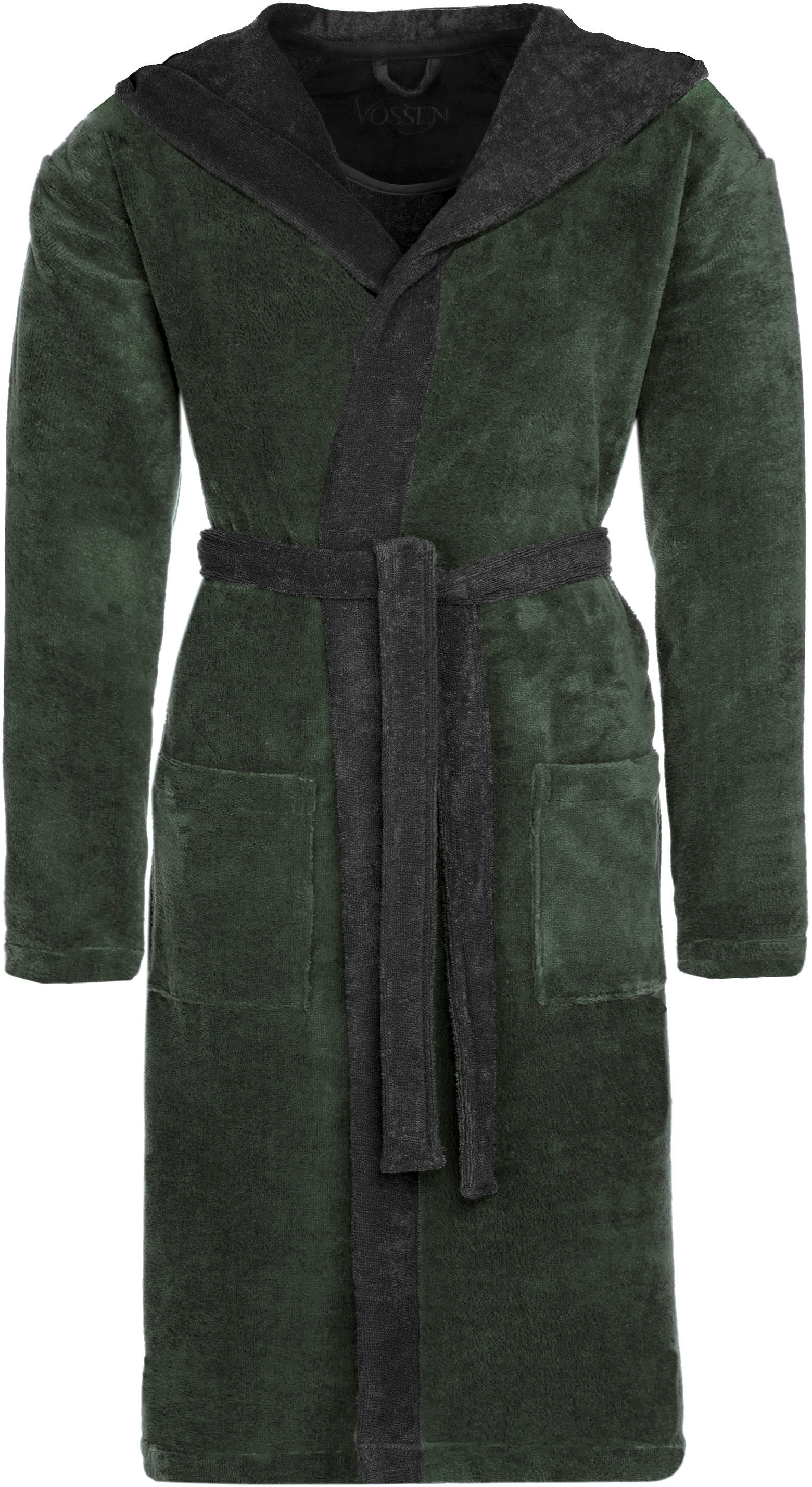 Vossen Unisex-Bademantel »Poppy, ideal für Sauna & Spa, Hotelbademantel, Morgenmantel«