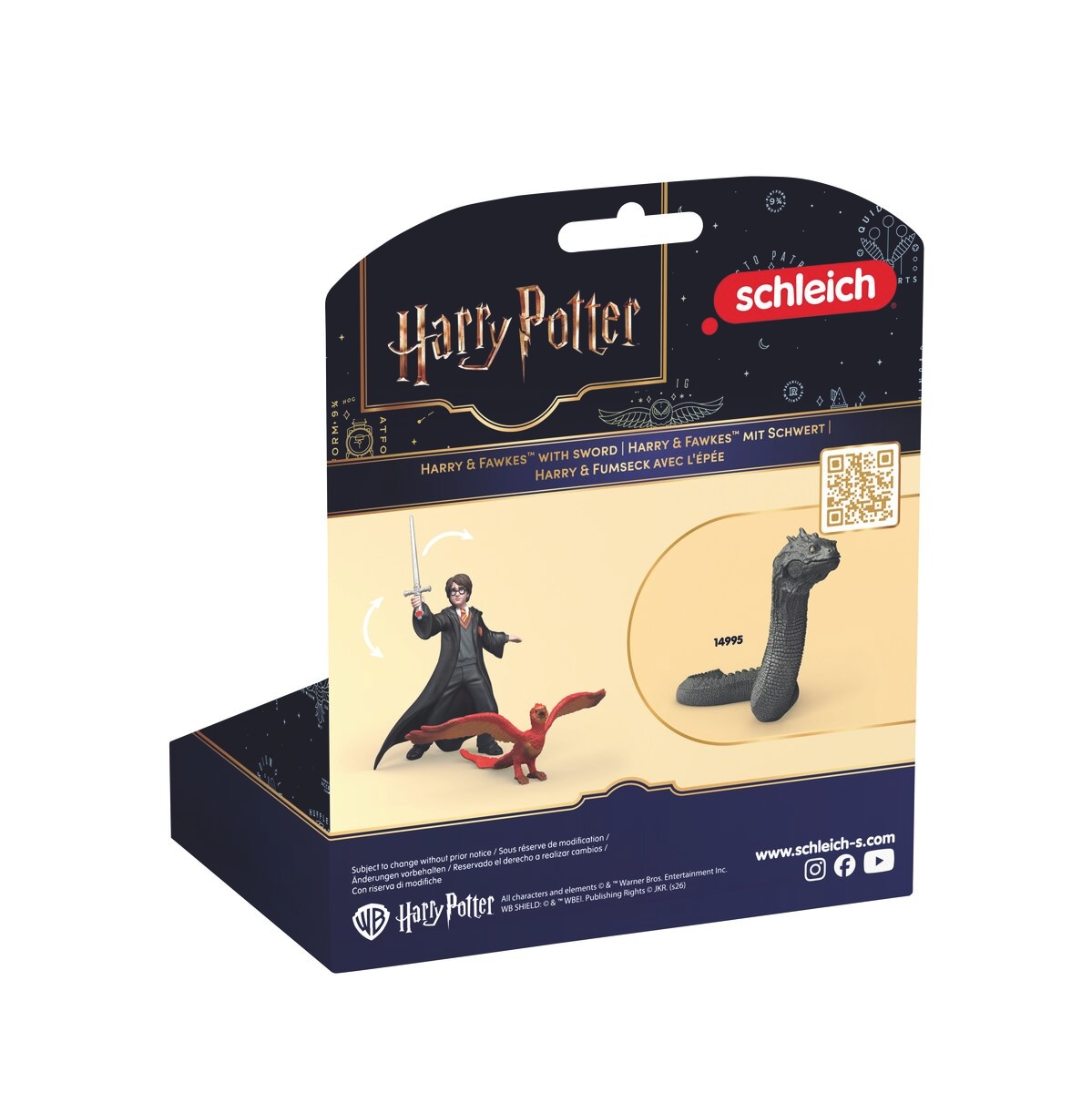 Schleich® Spielfigur »HARRY POTTER™ , Harry & Fawkes™ mit Schwert (14994)«